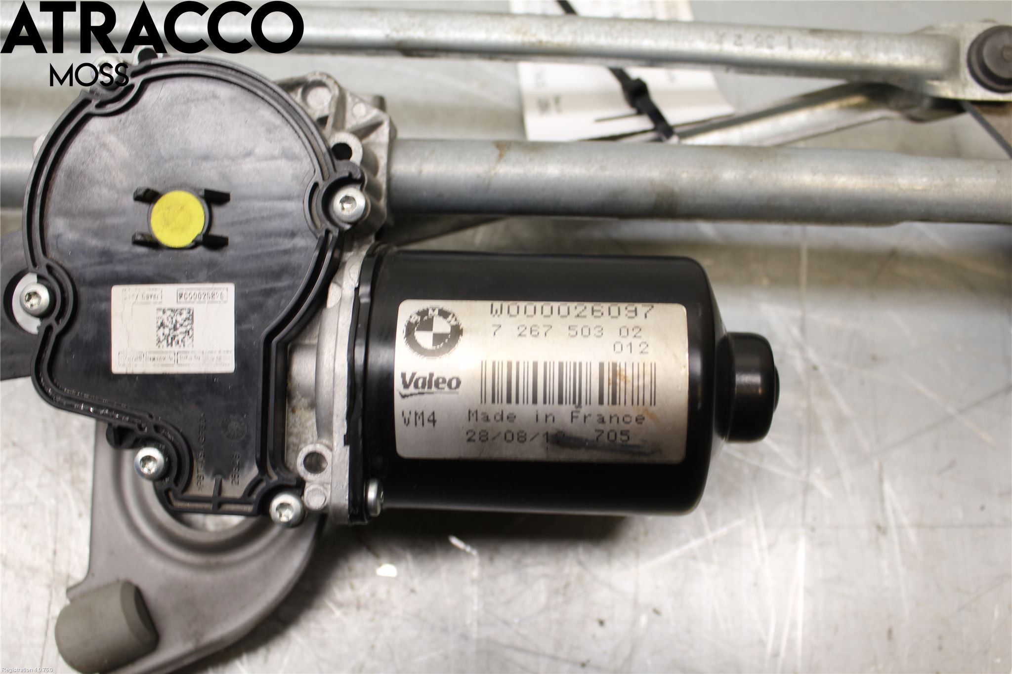 BMW 1 F20/F21 11-19 Torkarmotor Vindruta