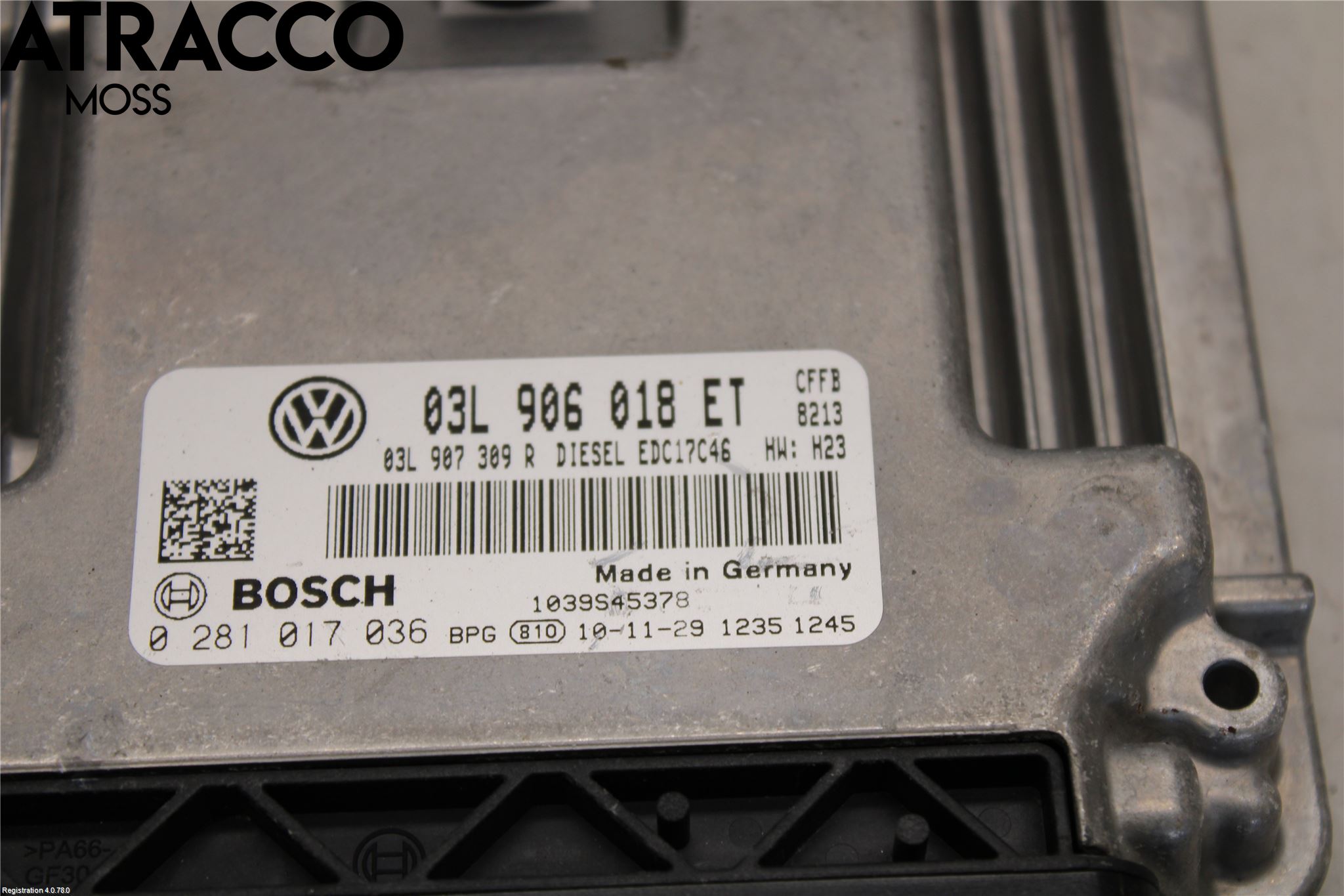 Volkswagen VW TIGUAN 07-16 Styrenhet Insprut Bensin