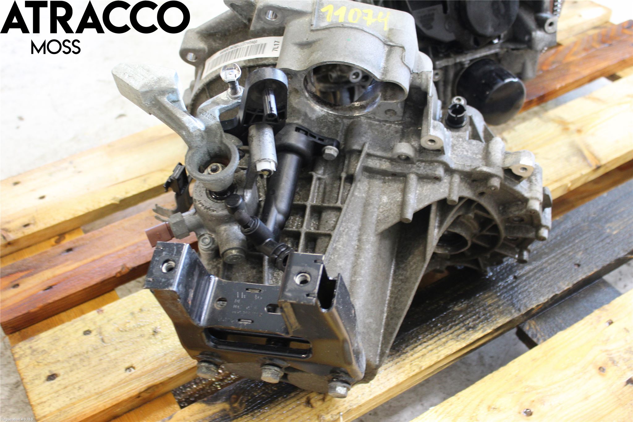 Volkswagen VW POLO 10-17 Växellåda Man 5 Vxl