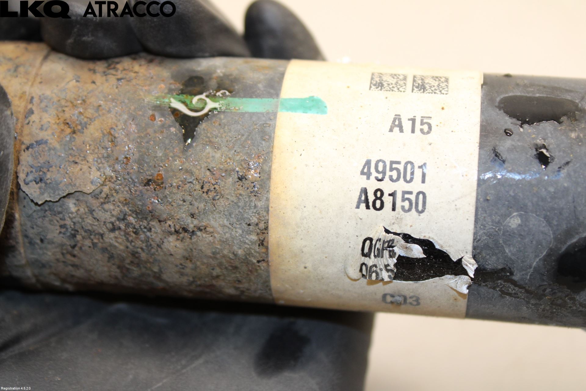 Kia OPTIMA 16-20 Drivaxel Fram Höger