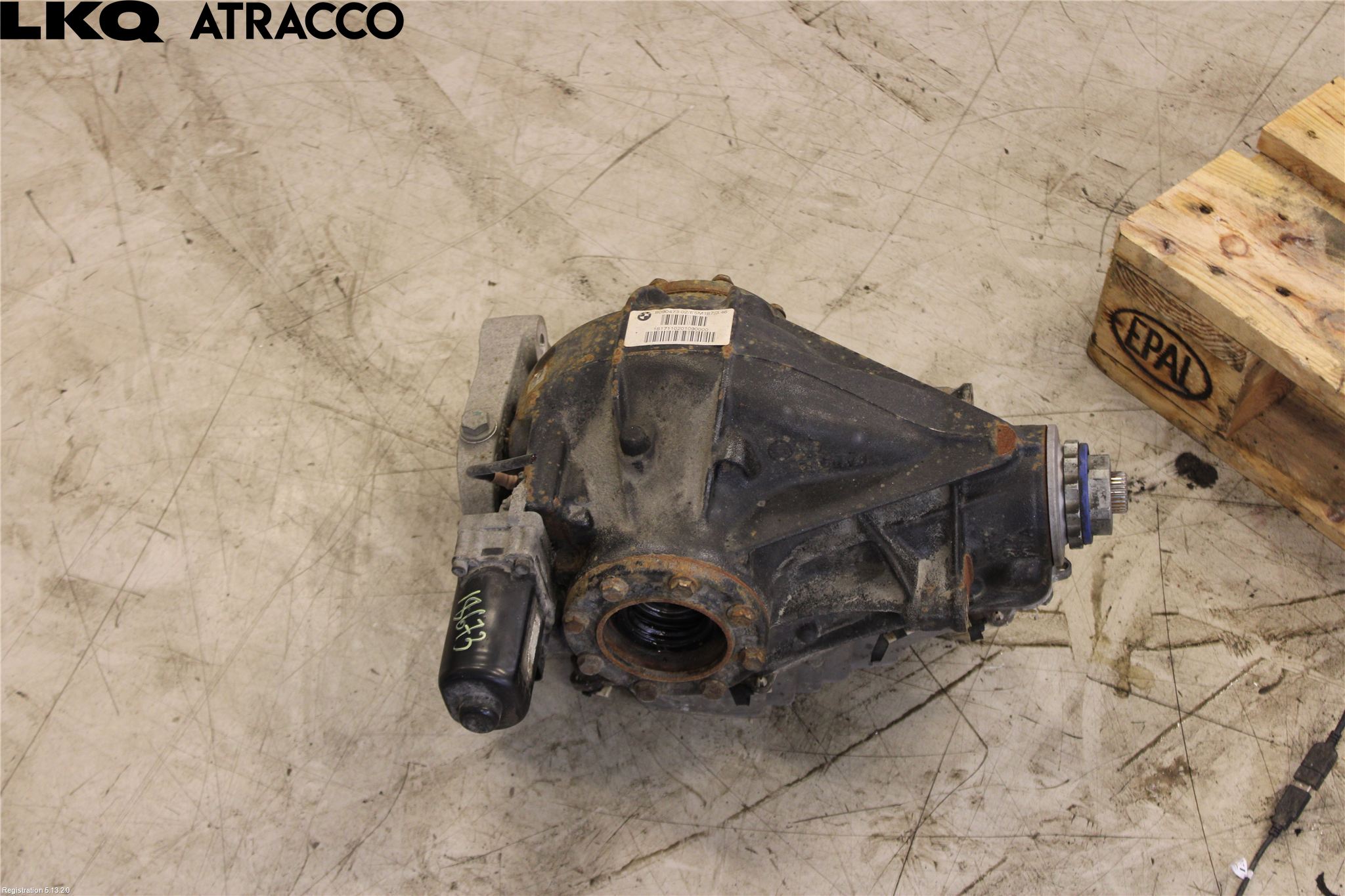 BMW 2 F22/F23/F87 Coupé/Cab 13-21 Bakväxel-Diff