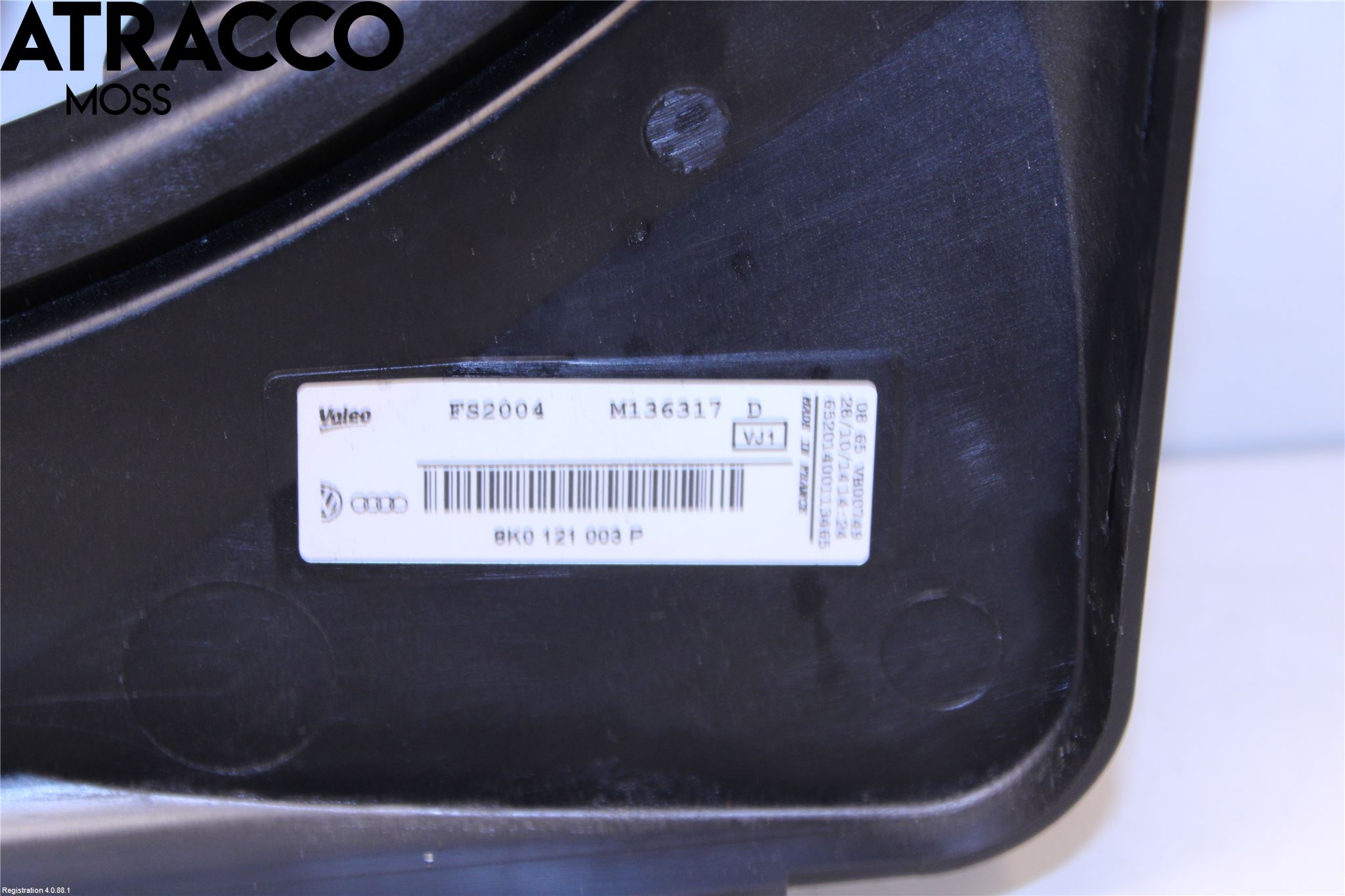 Audi A4/S4 08-11 Kylfläkt El