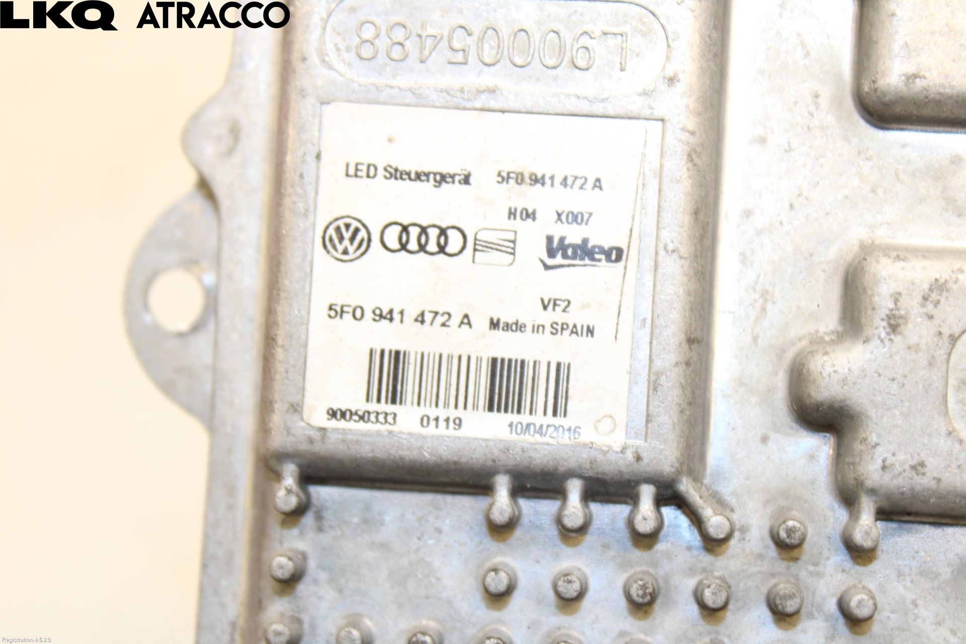 Volkswagen VW GOLF / E-GOLF VII 13-20 Styrenhet Strålkastare