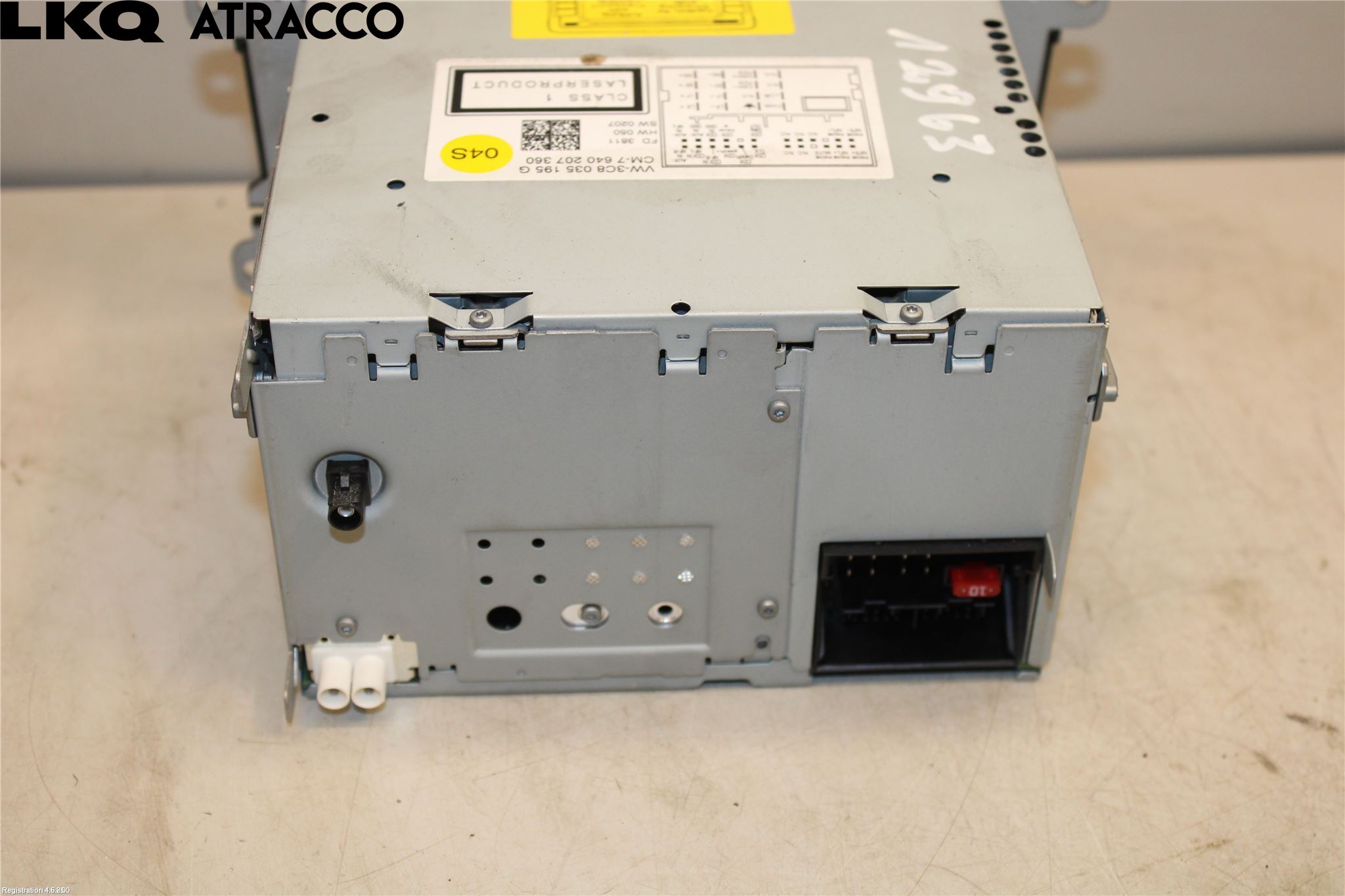 Volkswagen VW GOLF VI 09-13 Cd Radio - Multimediapanel