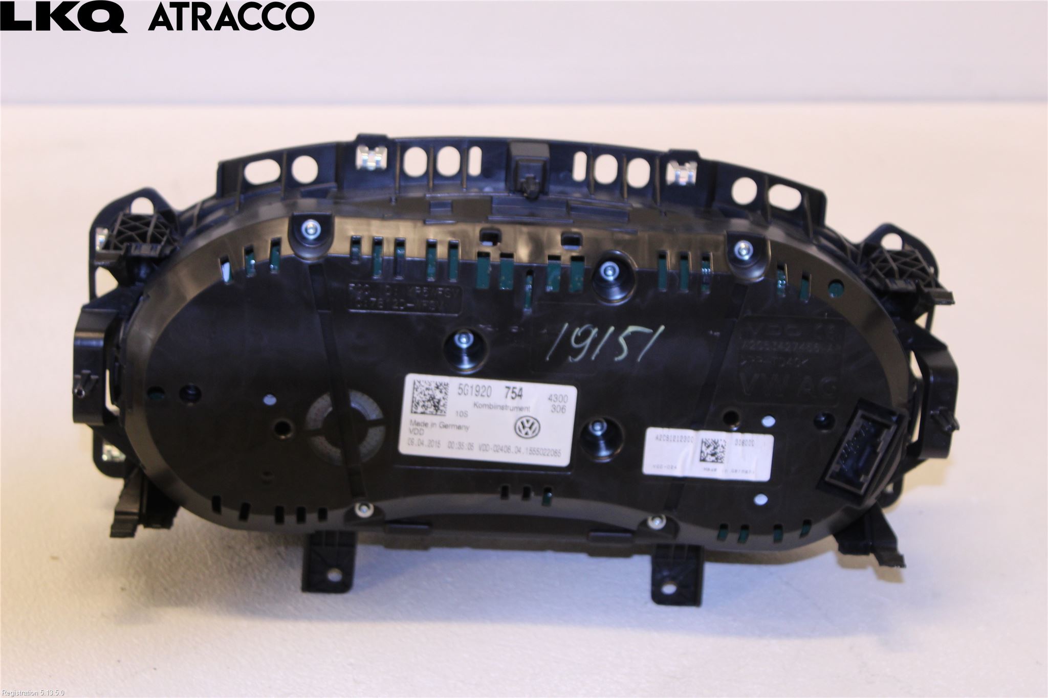 Volkswagen VW GOLF / E-GOLF VII 13-20 Instrument Komb