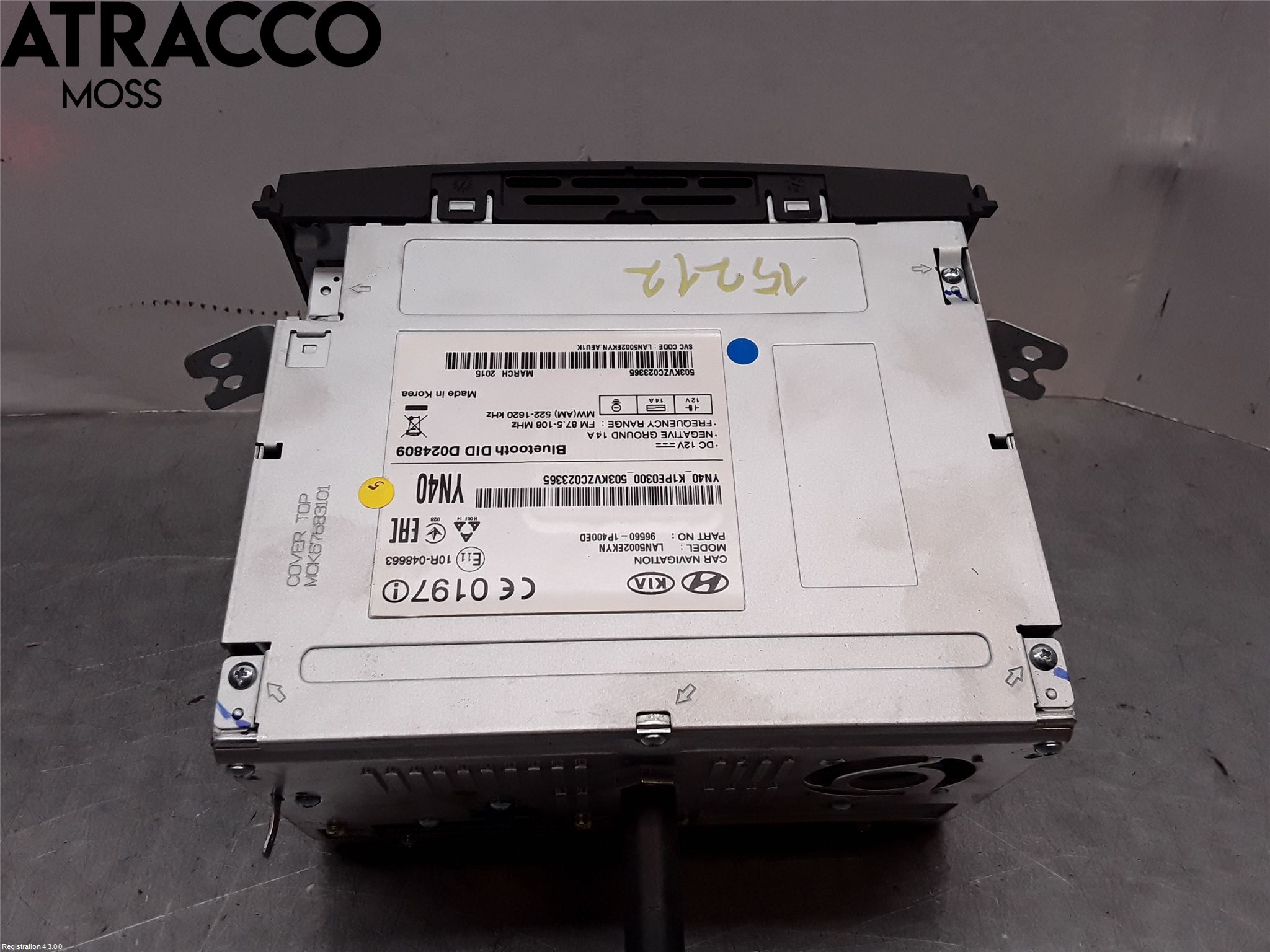 Kia VENGA 10-19 Radio