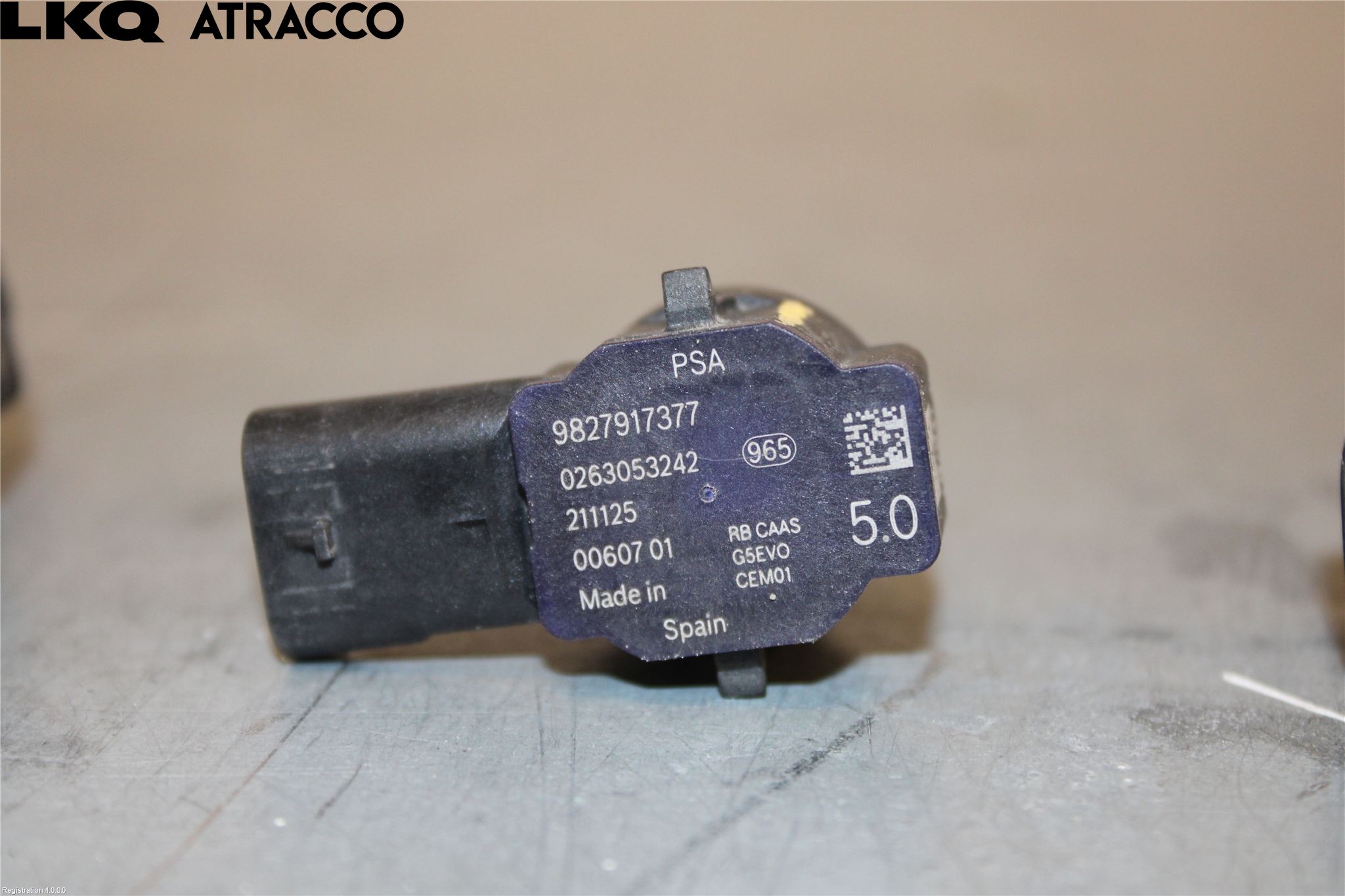 Peugeot 3008 09-16 Parkeringshjälp Frontsensor