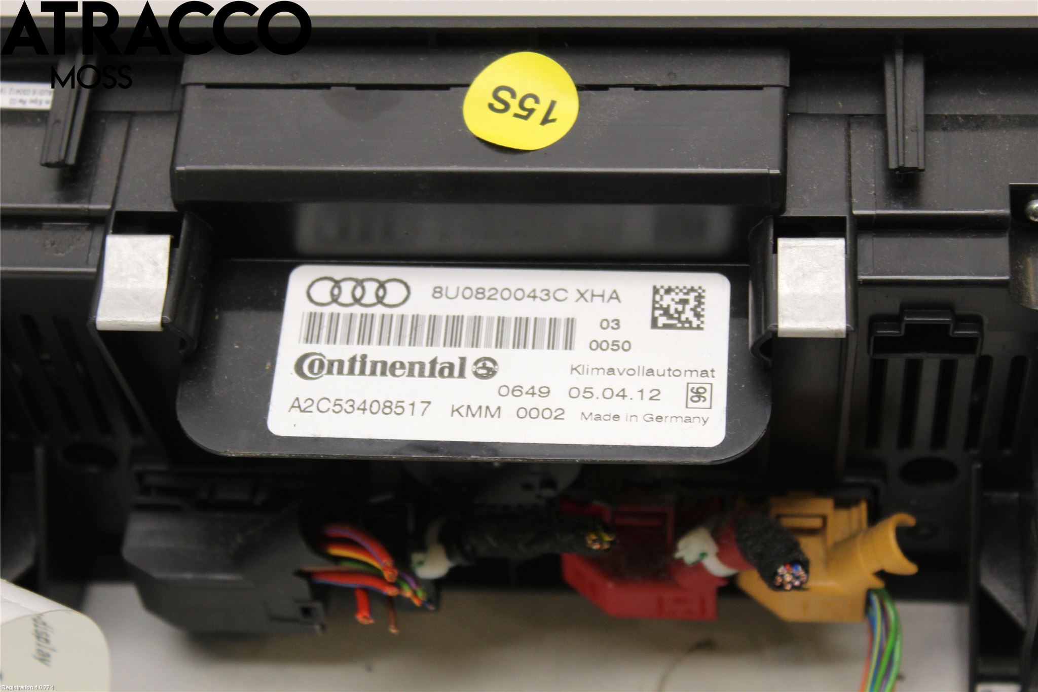 Audi Q3 8U 12-18 Ac Styrenhet Ac Manöveren