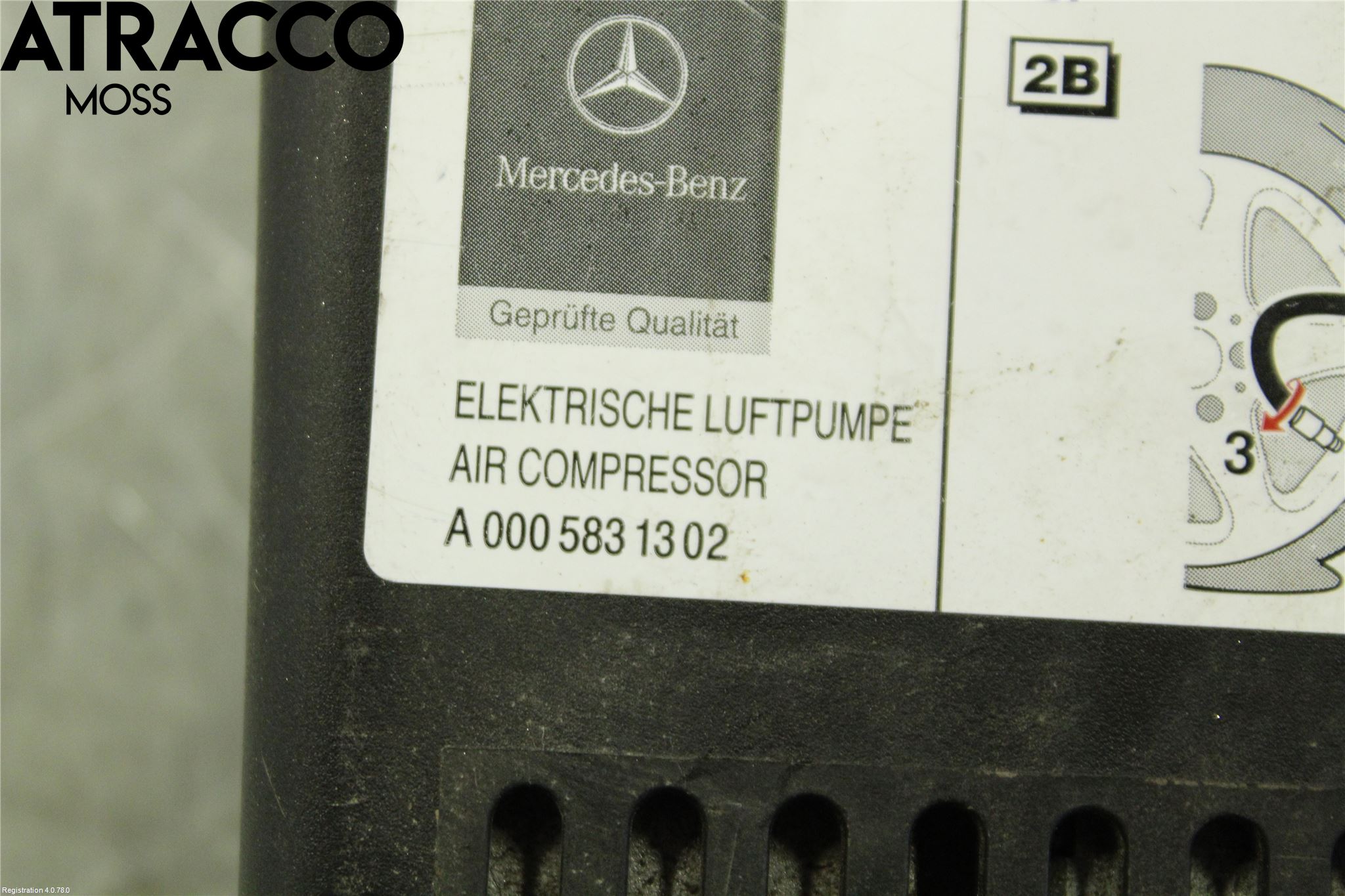 Mercedes-Benz MB S-KLASS (W221) 05-13 Kompressor Däck