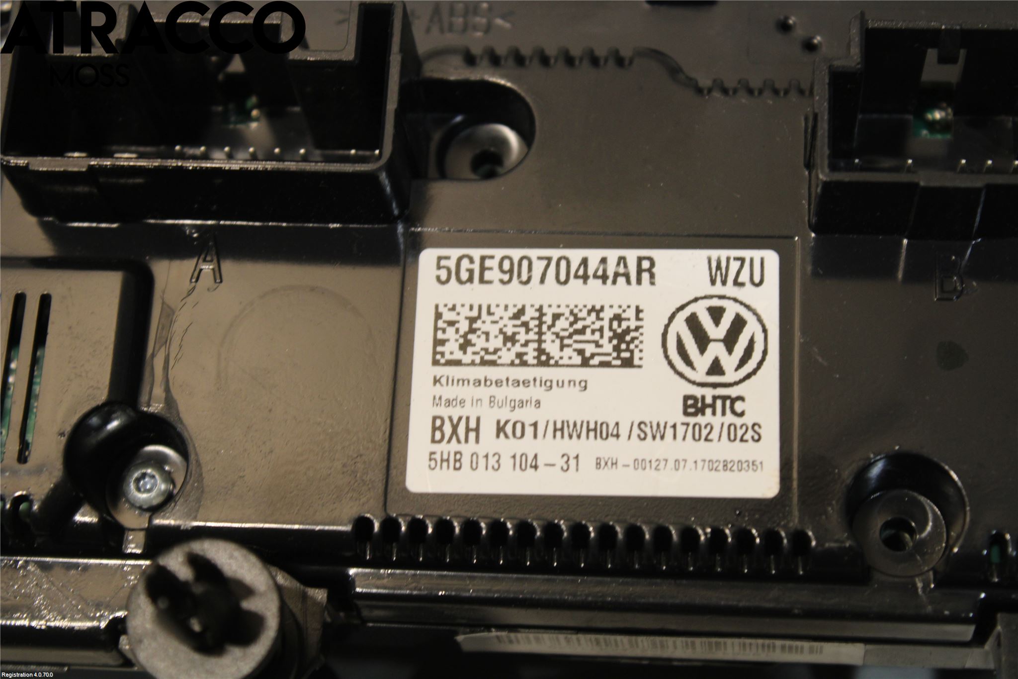 Volkswagen VW PASSAT 15-19 Ac Styrenhet Ac Manöveren