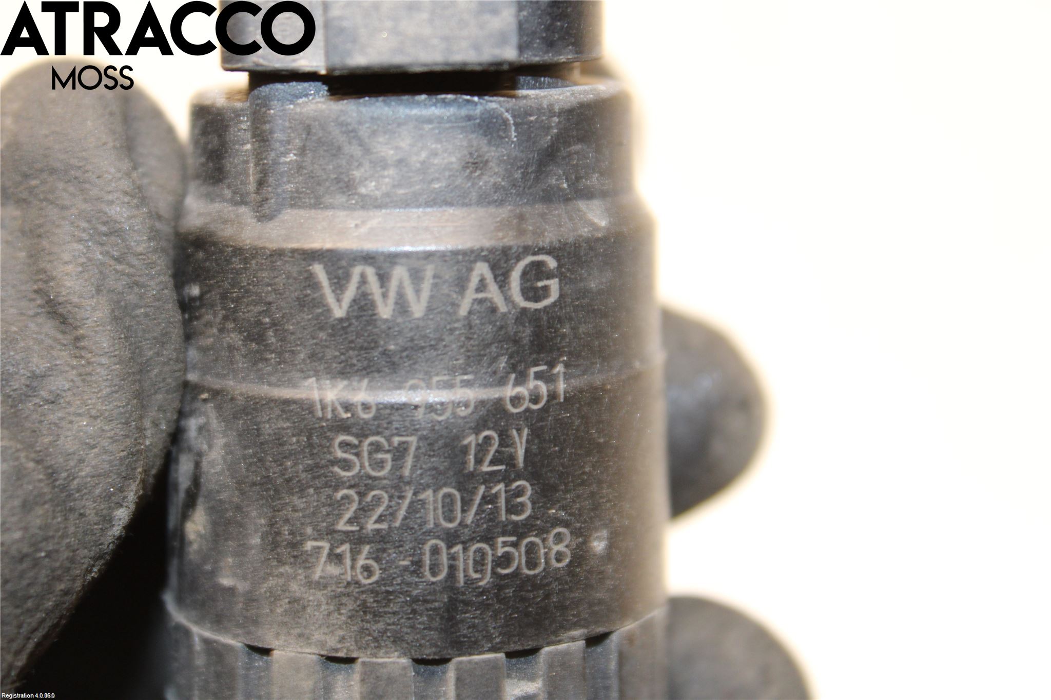 Volkswagen VW GOLF / E-GOLF VII 13-20 Spolarpump Vindruta