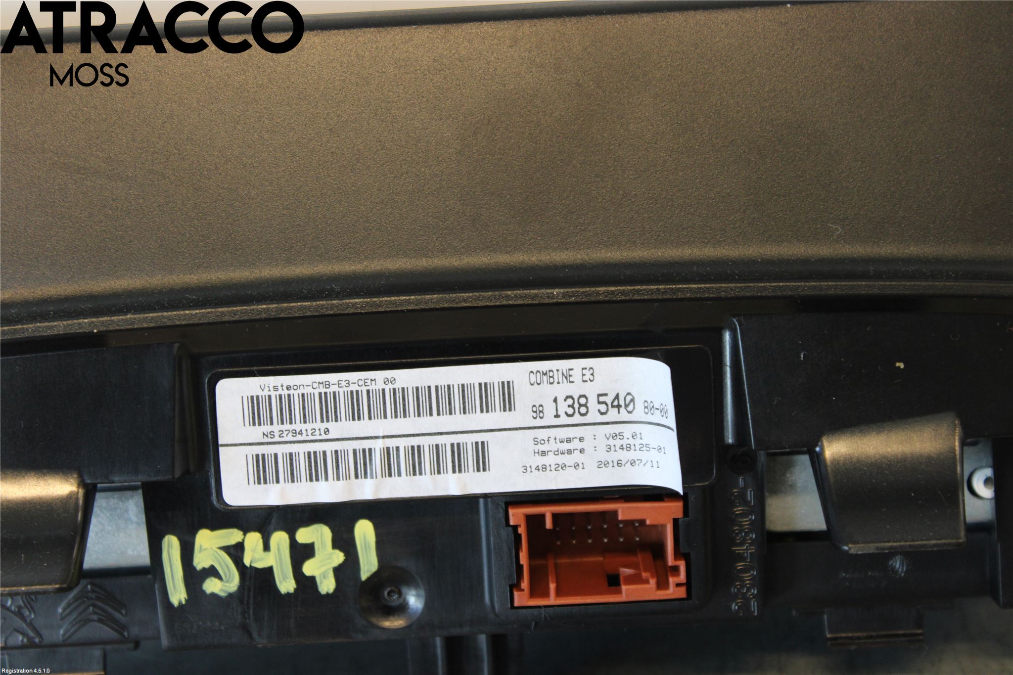 Citroen C4 CACTUS 14-20 Instrument Komb