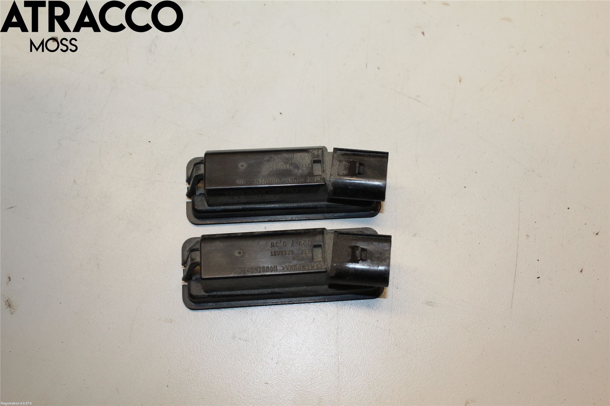 Volkswagen VW GOLF / E-GOLF VII 13-20 Skylt Belysning