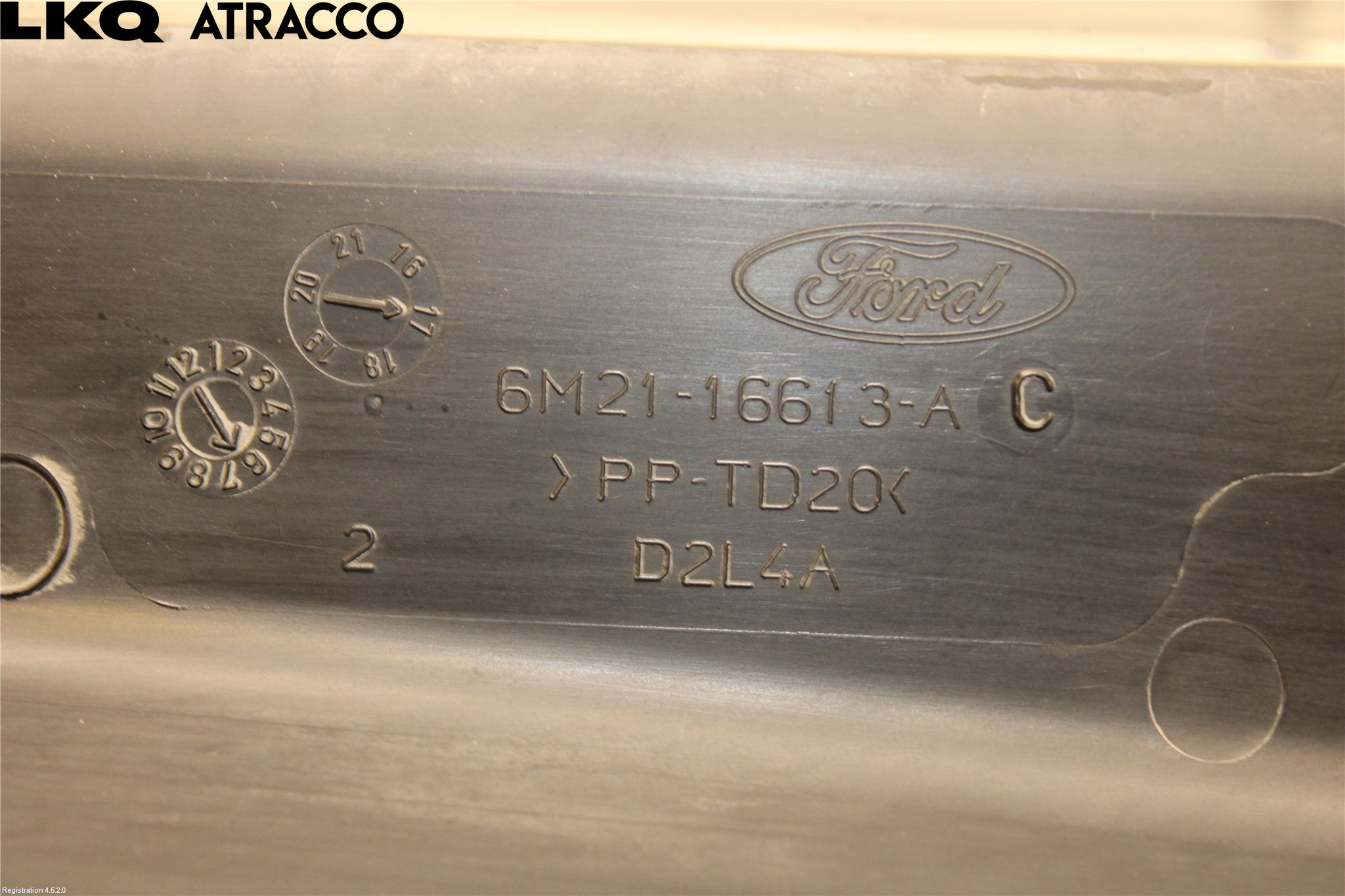 Ford MONDEO 07-15 Deflektor Plåt-Plast Kylning