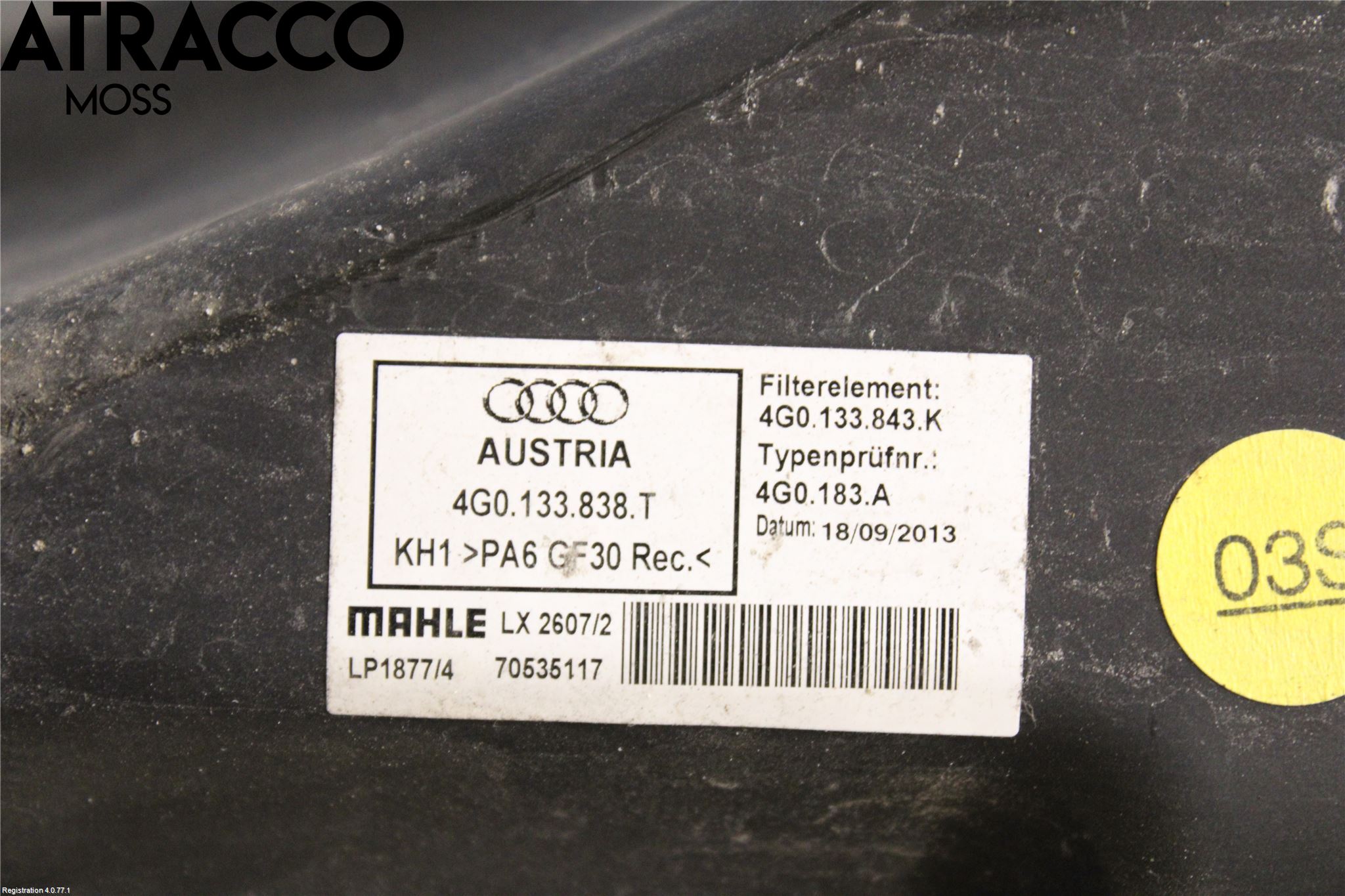 Audi A6/S6 4G 11-18 Luftrenare