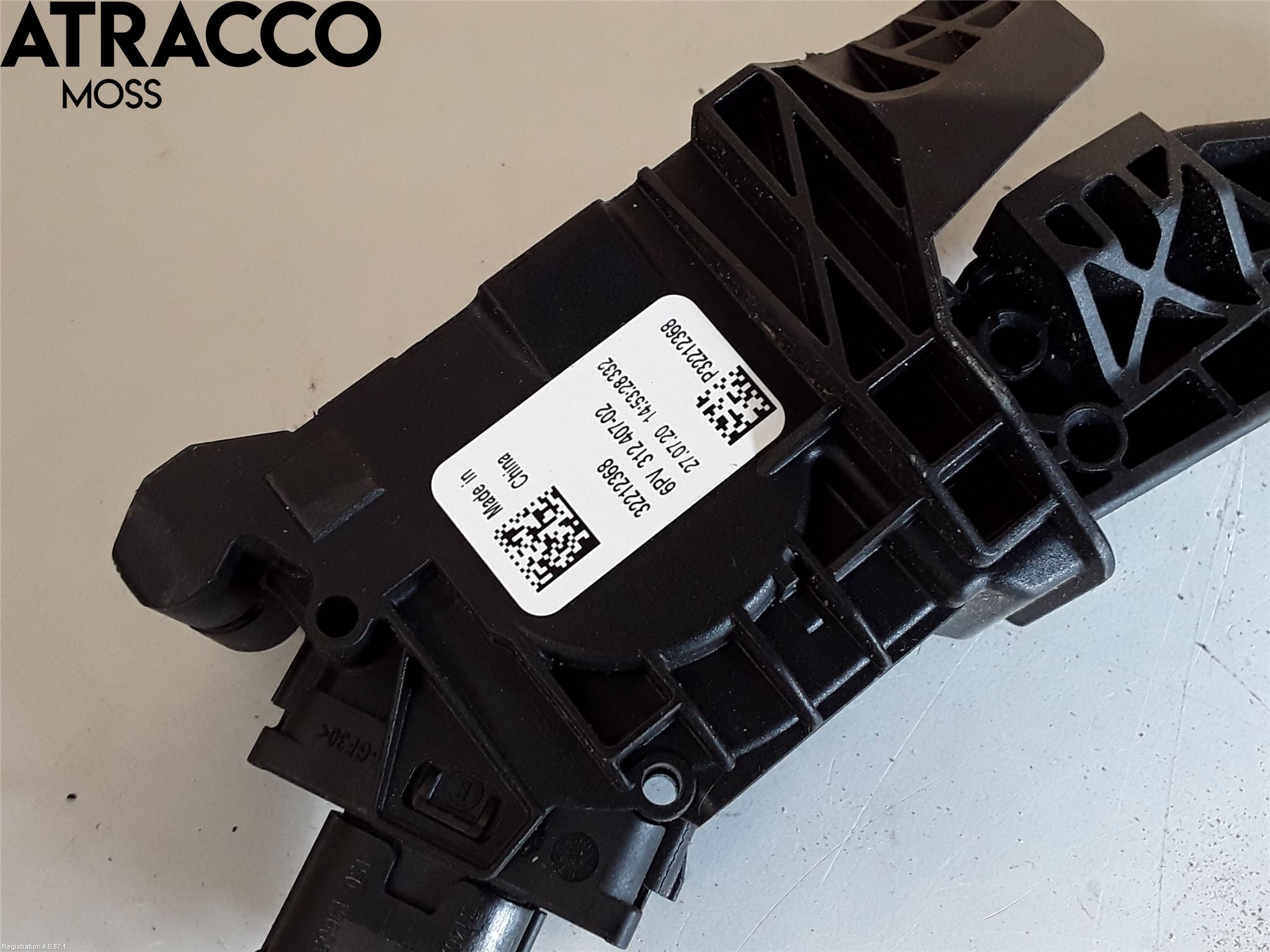 Volvo XC40/RECHARGE 18- Pedal Gas-Broms-Koppling