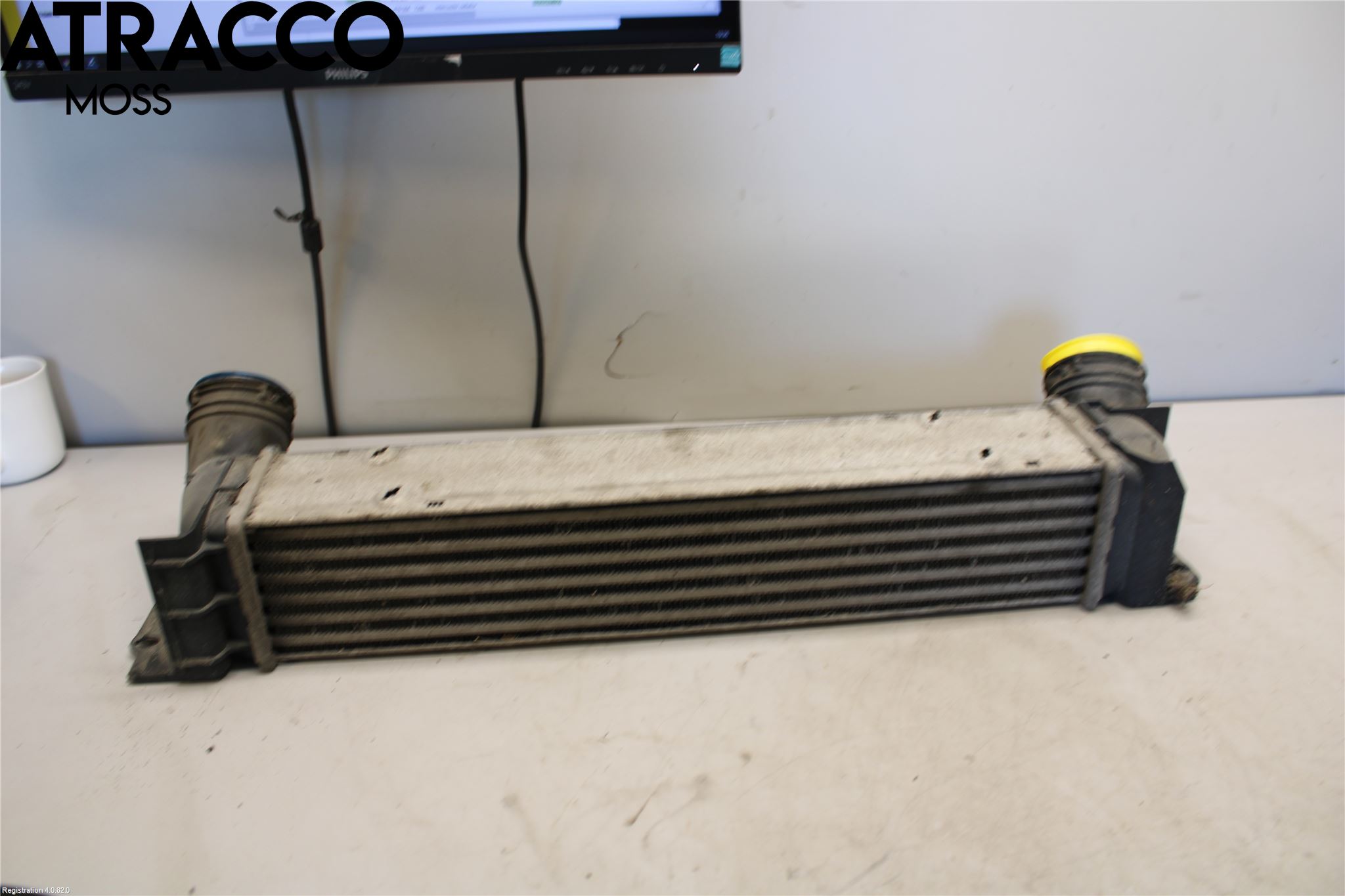 BMW 1 E87/81 5D/3D 03-11 Laddluft-Intercooler Kyl