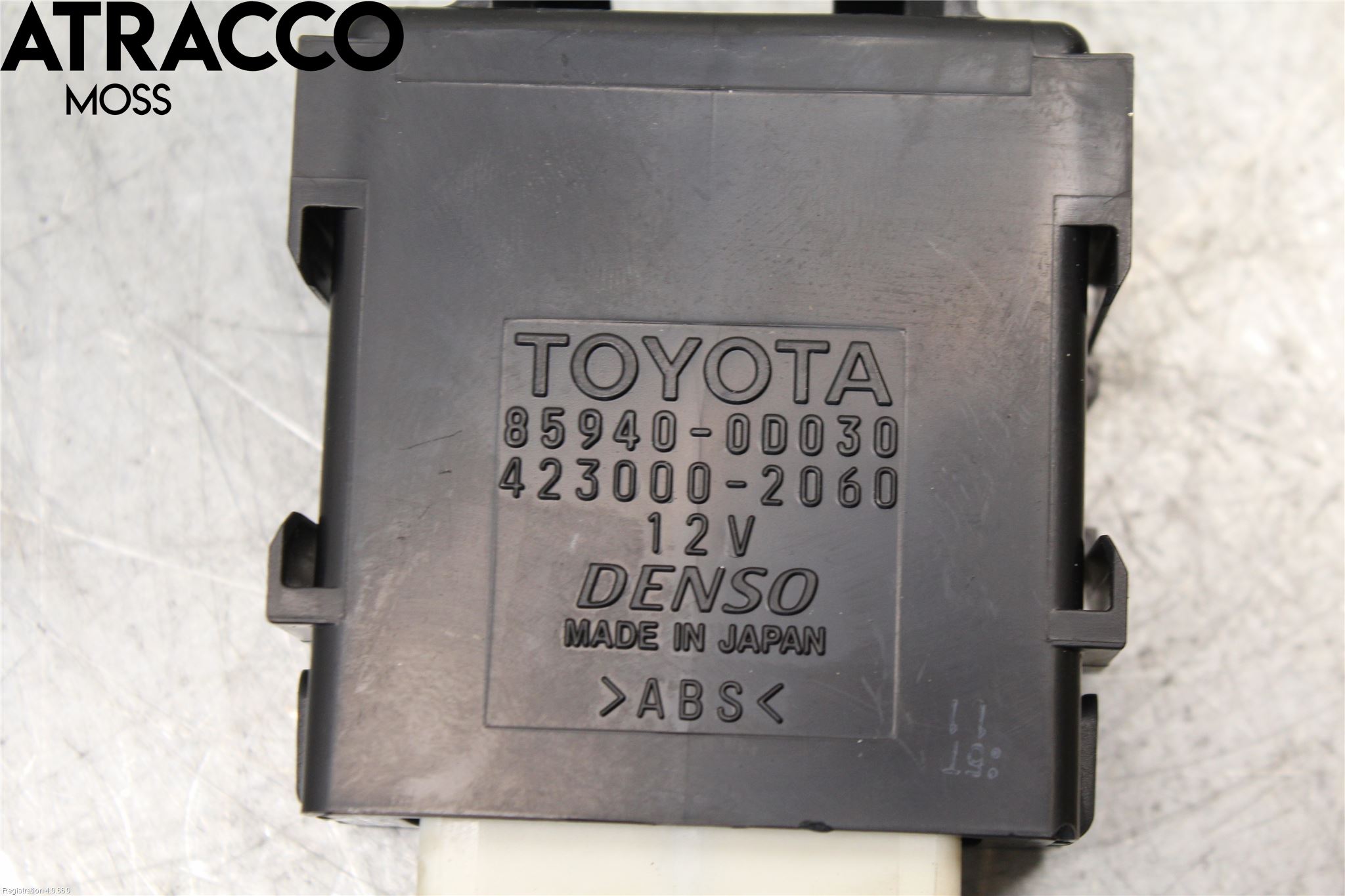 Toyota YARIS XP130 15-20 Relä Torkarintervall