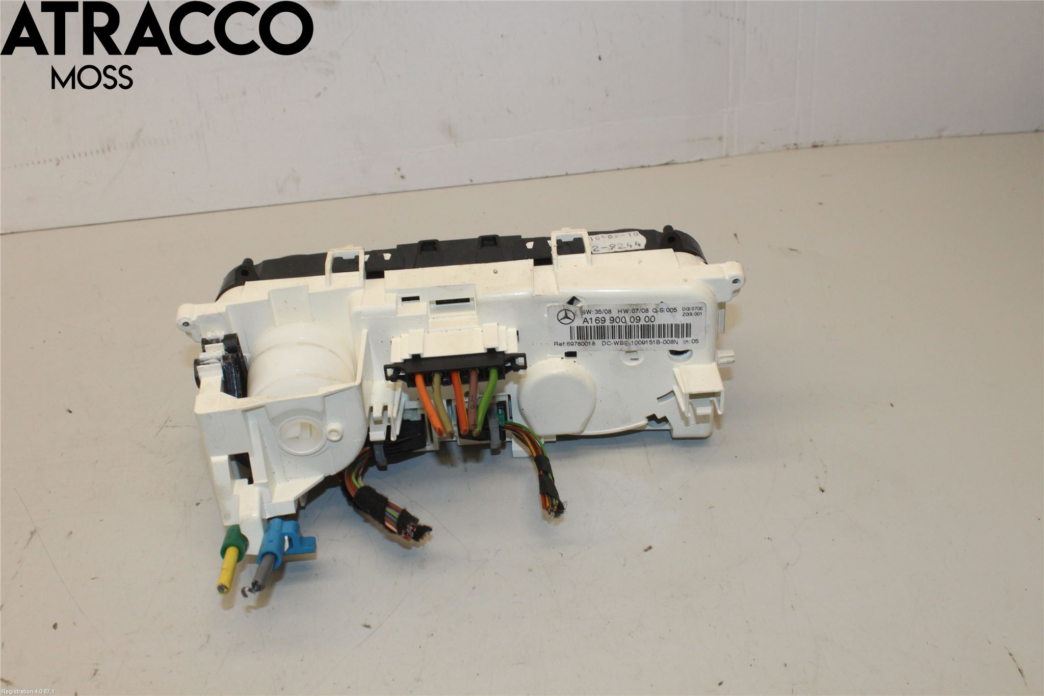 Mercedes-Benz MB A-KLASS (W169) 04-12 Ac Styrenhet Ac Manöveren