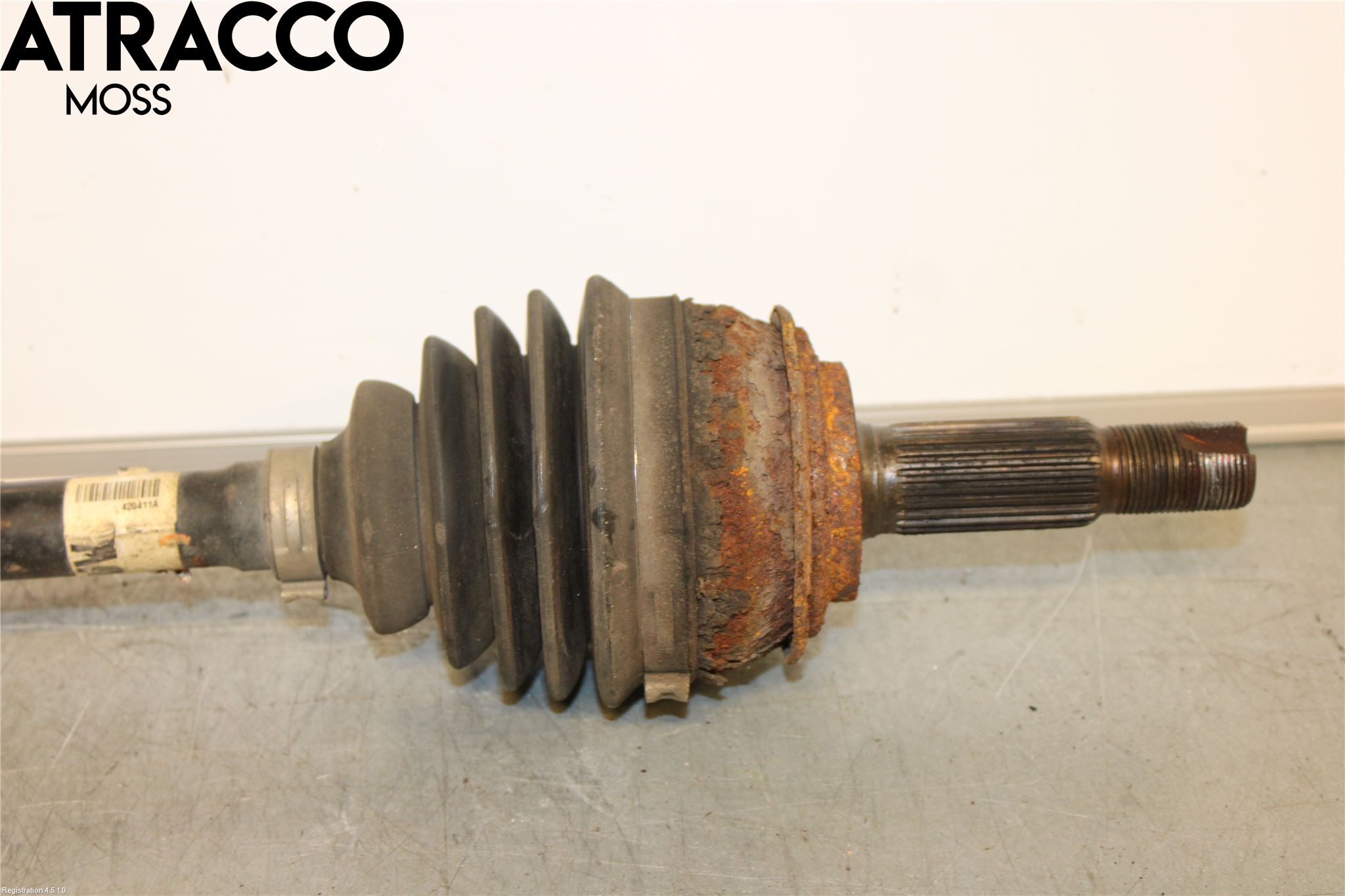 Toyota YARIS XP130 12-14 Drivaxel Fram Vänster