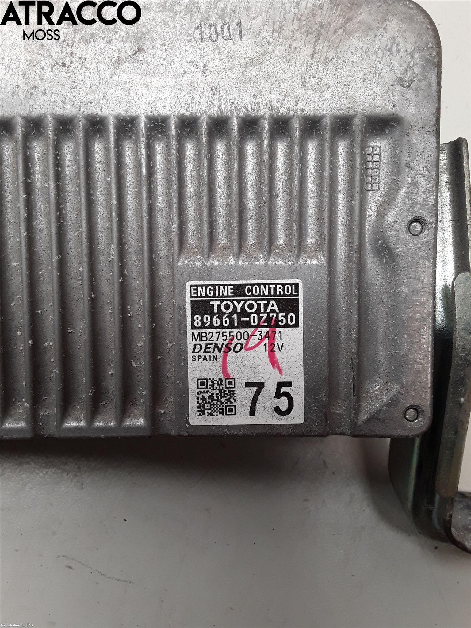 Toyota AURIS 13-19 Styrenhet Insprut Bensin