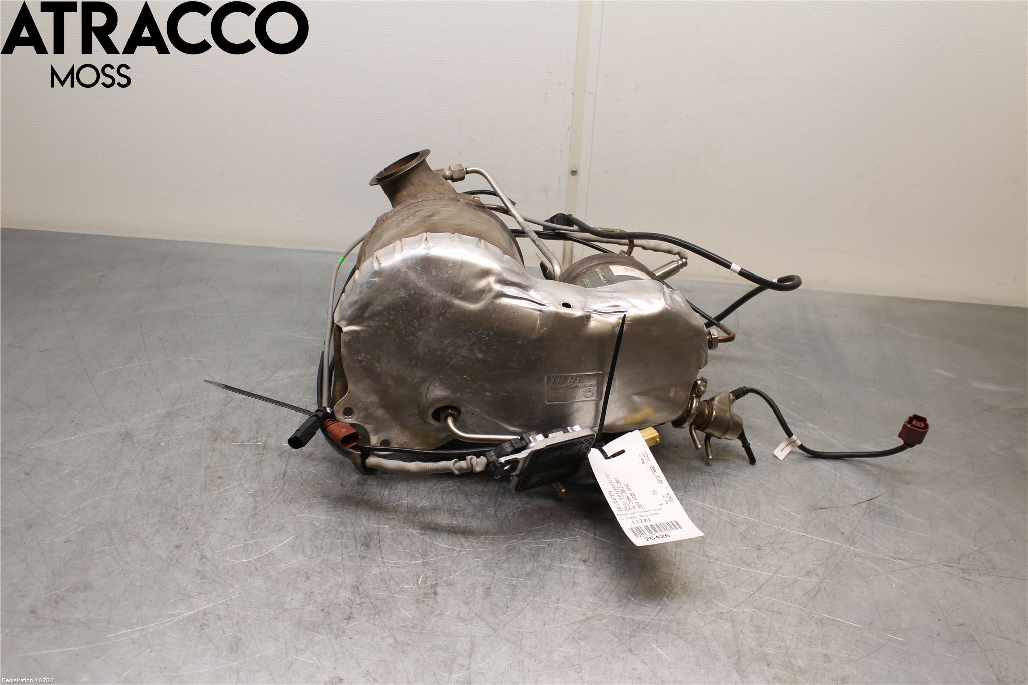 Volkswagen VW CADDY 16-20 Avgas Partikelfilter