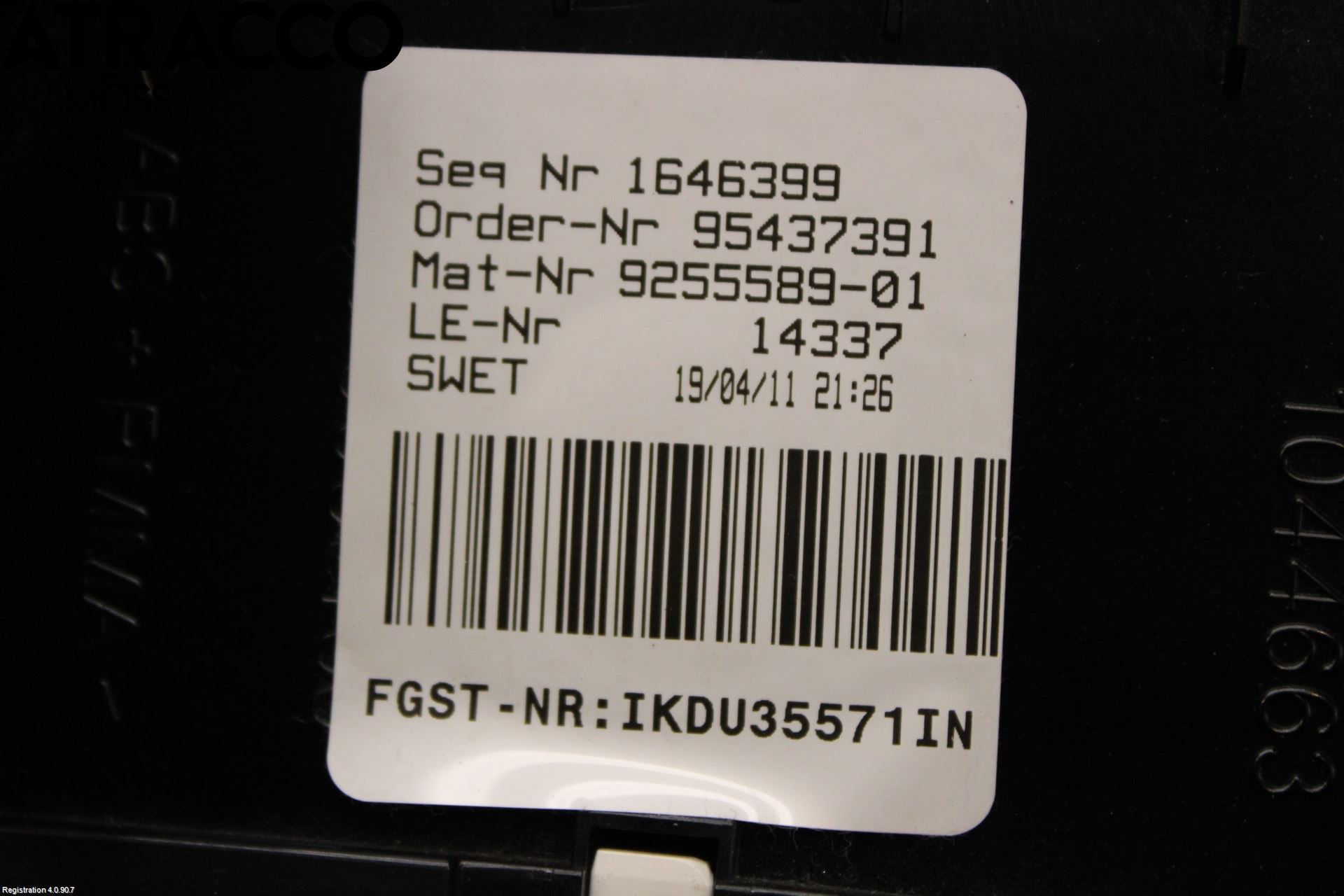 BMW 5 F10/F11/F18 09-17 Instrument Komb