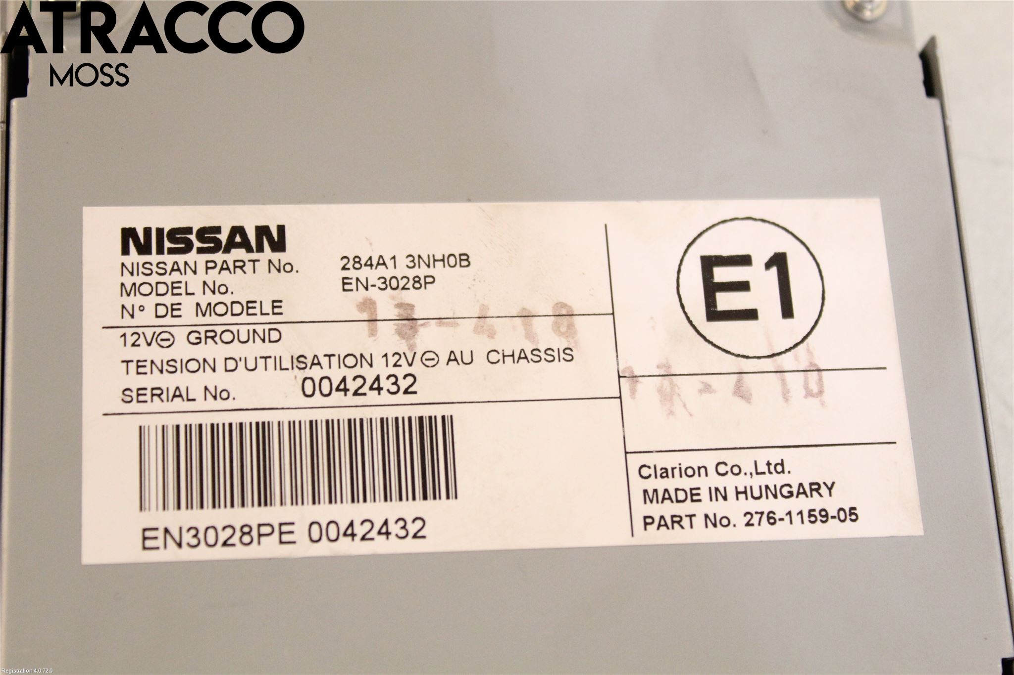 Nissan LEAF 11-17 Styrenhet Övrigt