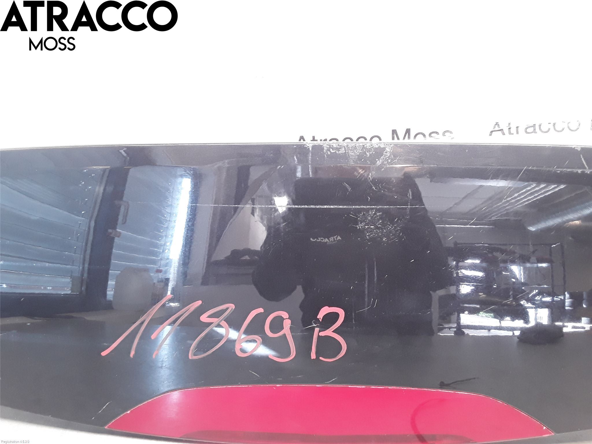 Volvo V60 11-13 Spoiler Baklucka