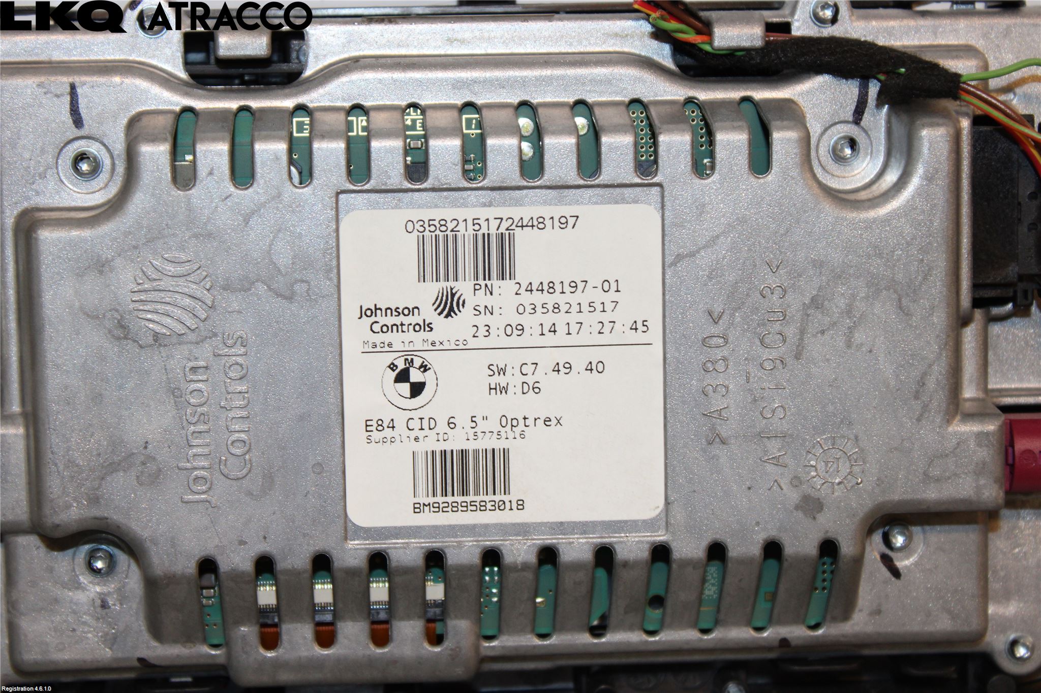 BMW X1 E84 10-15 Multifunktionsdisplay