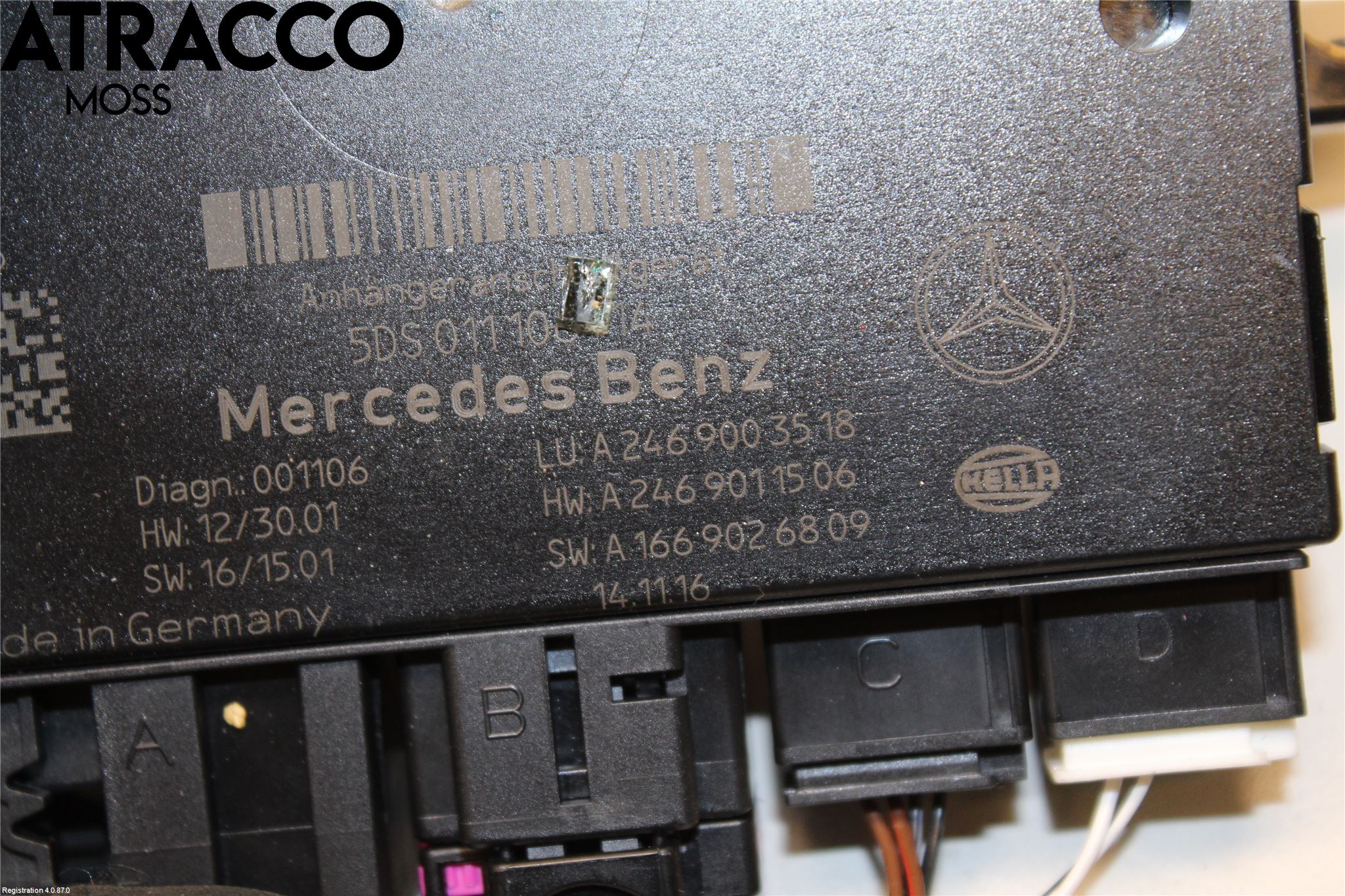 Mercedes-Benz MB GLA-KLASS (X156) 13-20 Styrenhet Dragkrok