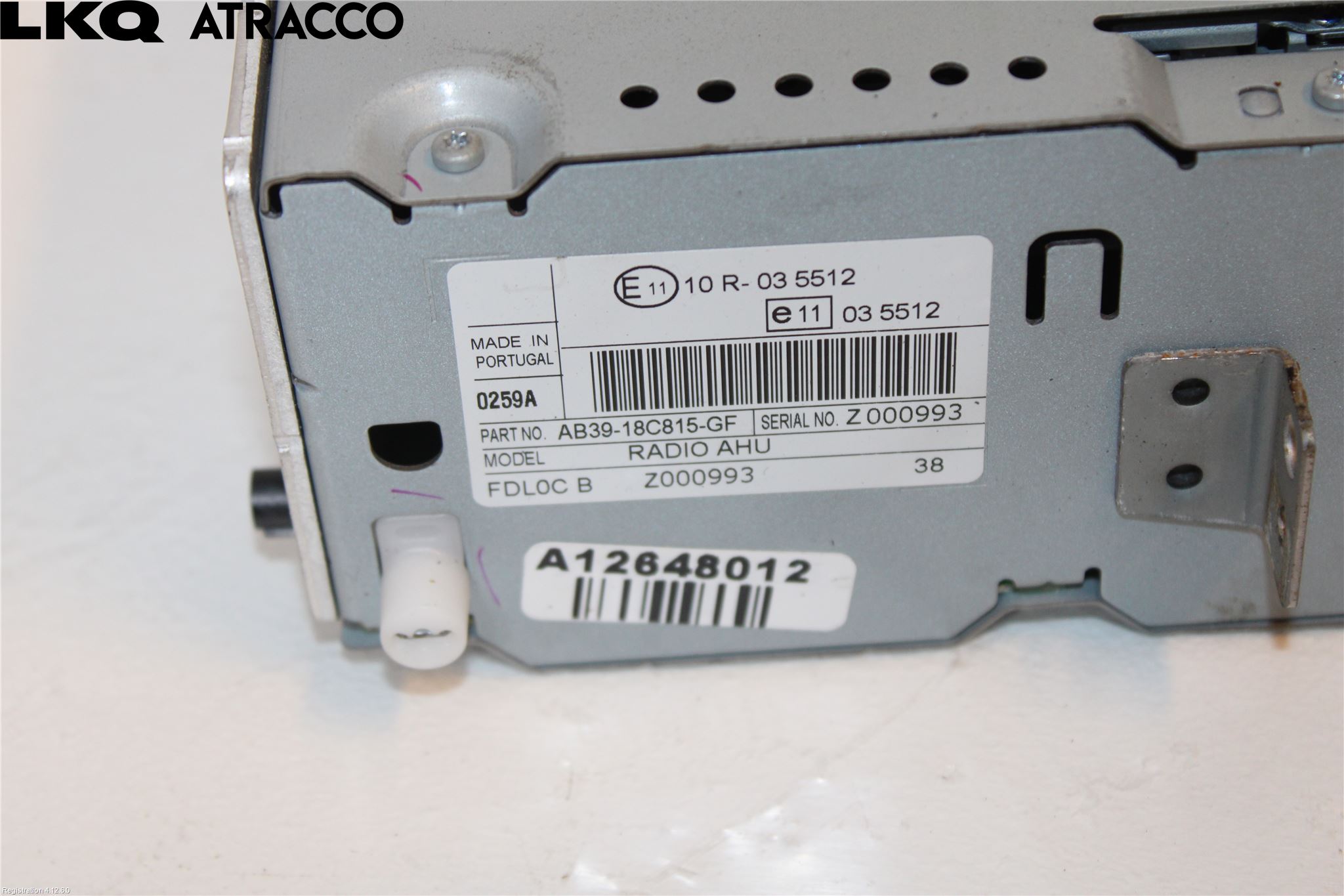 Ford RANGER EU 12-23 Radio