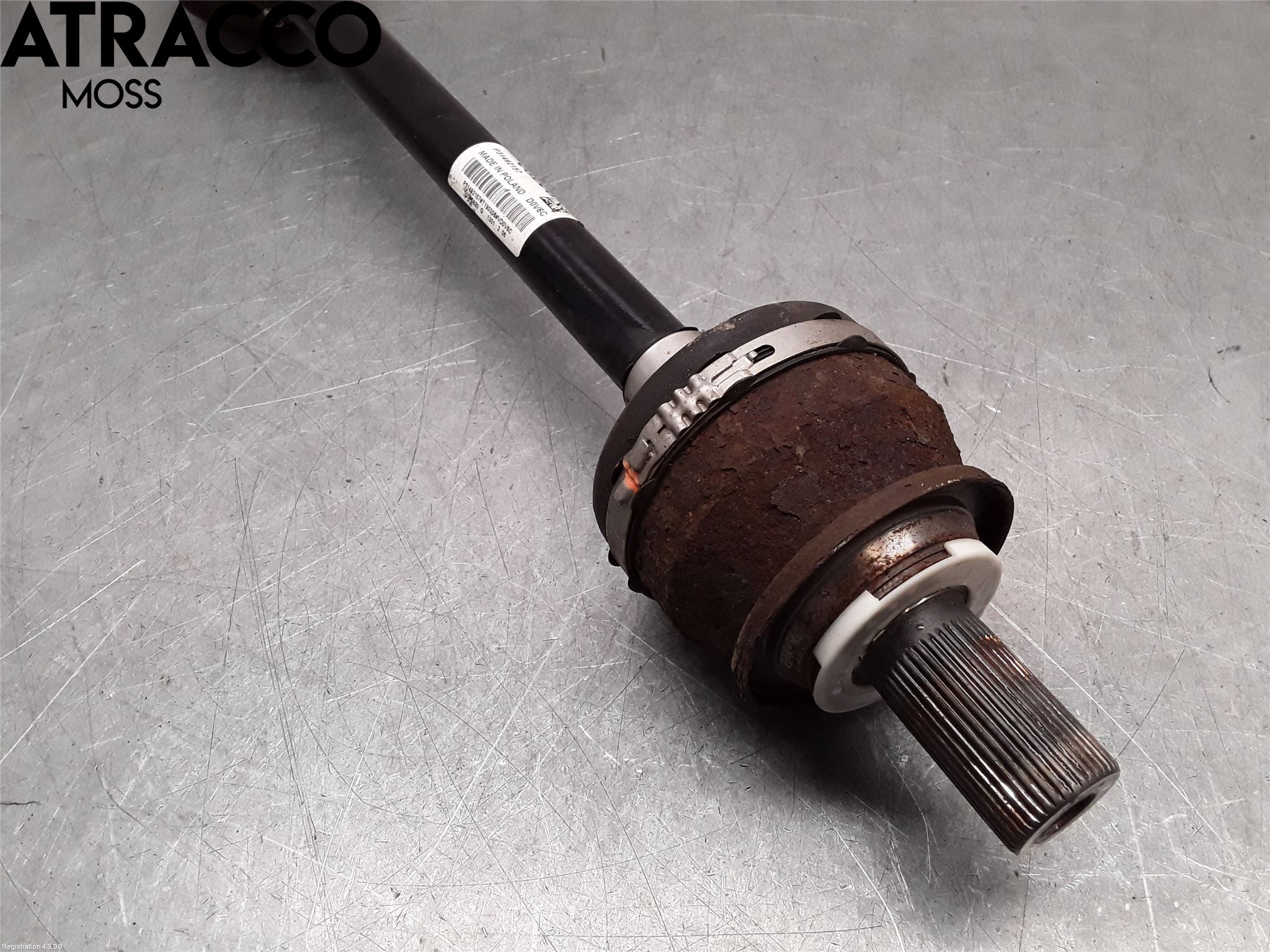 Volvo XC60 18- Drivaxel Bak Vänster