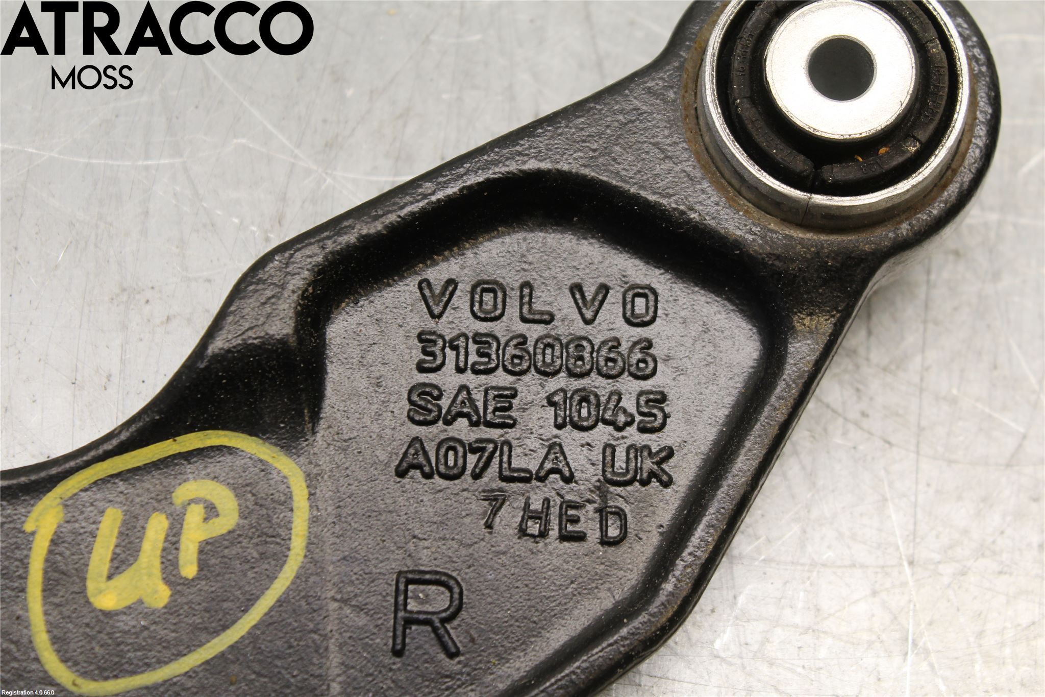 Volvo S60 14-18 Bärarm Bak Övre Höger