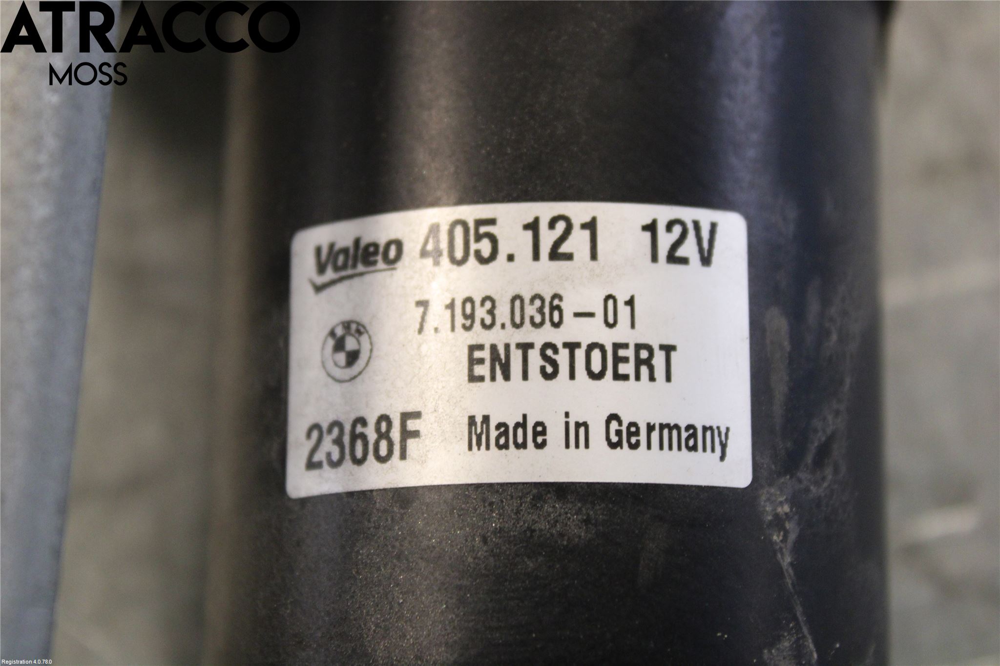 BMW 1 E87/81 5D/3D 03-11 Torkarmotor Vindruta