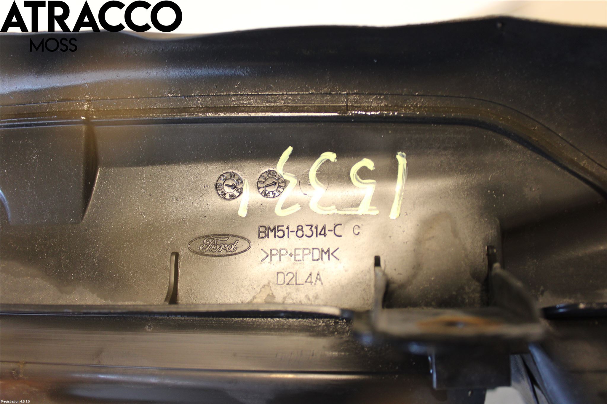 Volkswagen VW GOLF VI 09-13 Deflektor Plåt-Plast Kylning