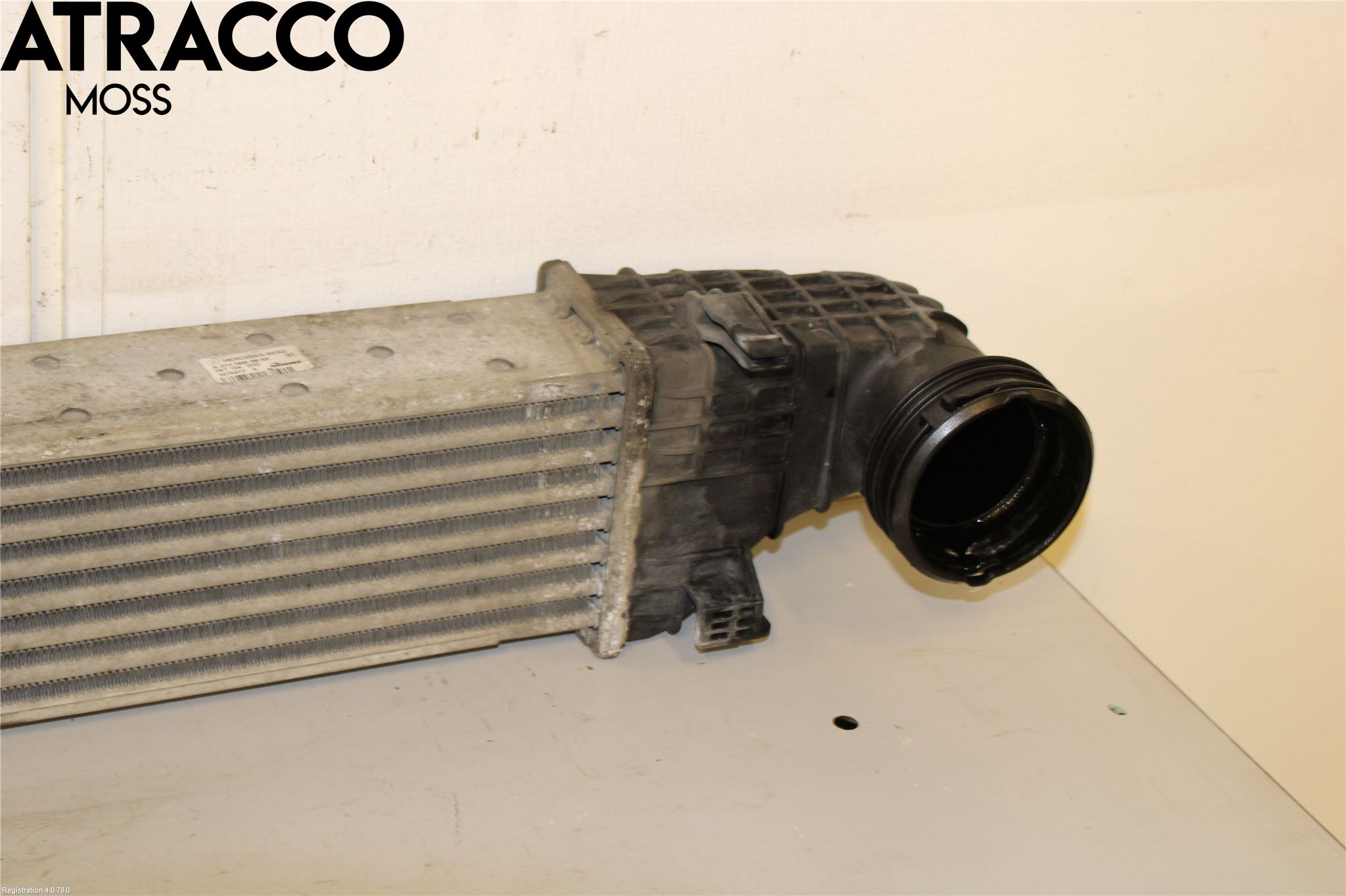 Mercedes-Benz MB E-KLASS (W211) 02-09 Laddluft-Intercooler Kyl
