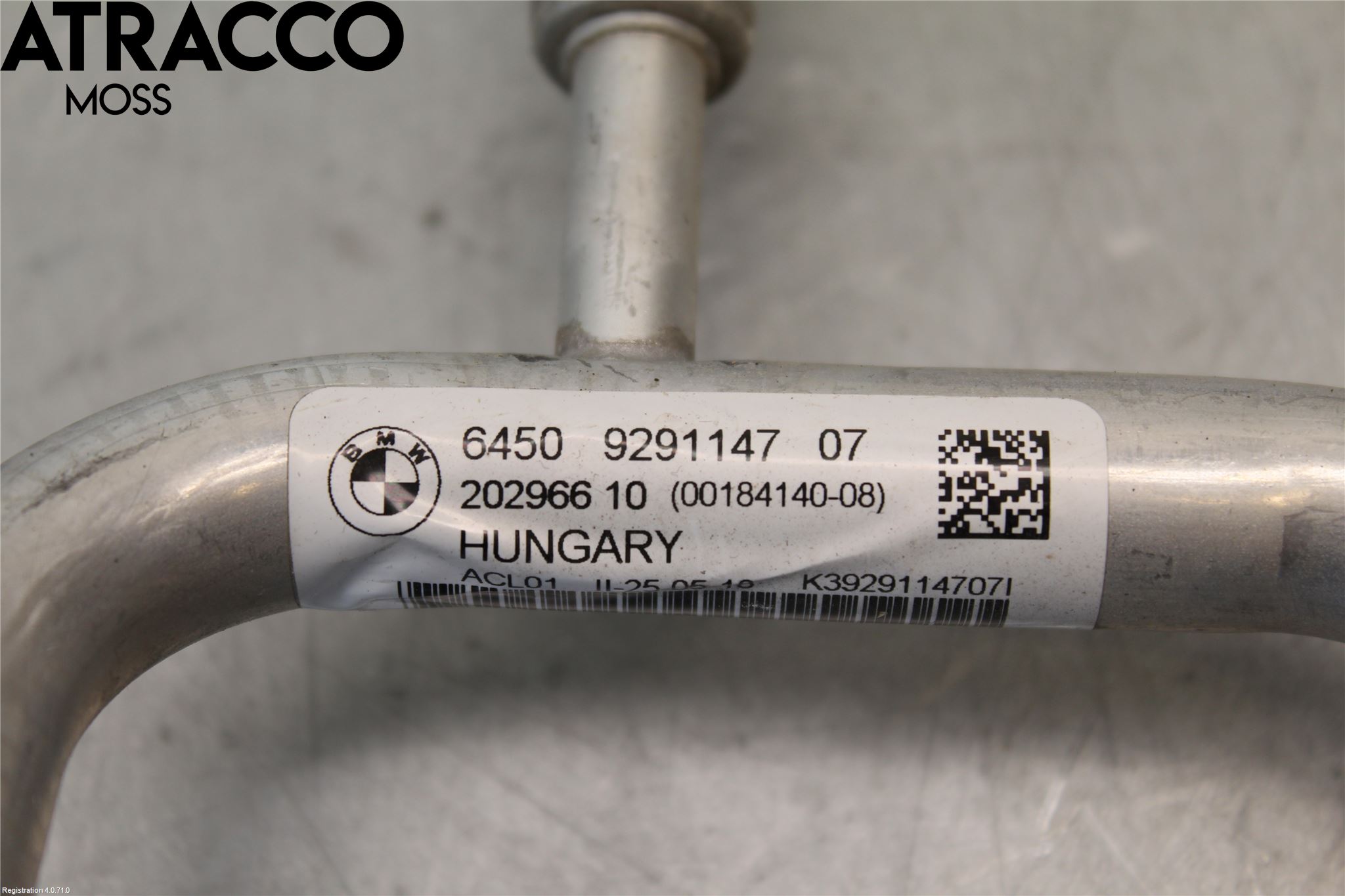 BMW i3 I01 13-22 Ac Slang-Rör