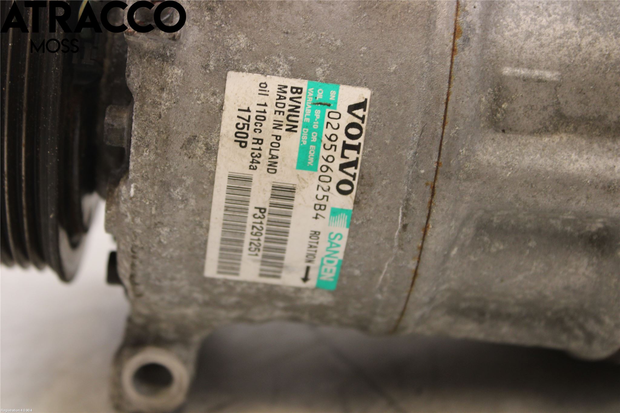 Volvo V40 12-19 Ac Kompressor