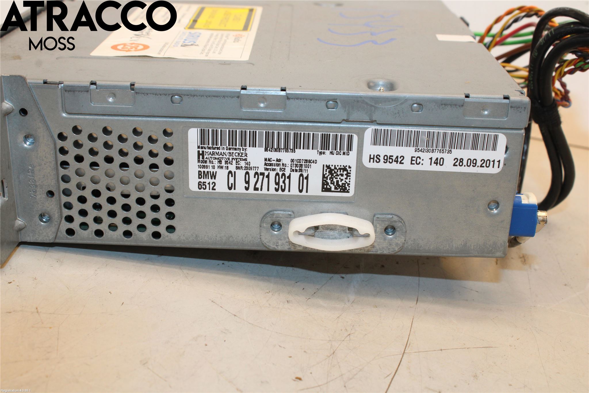BMW 5 F10/F11/F18 09-17 Cd Radio - Multimediapanel