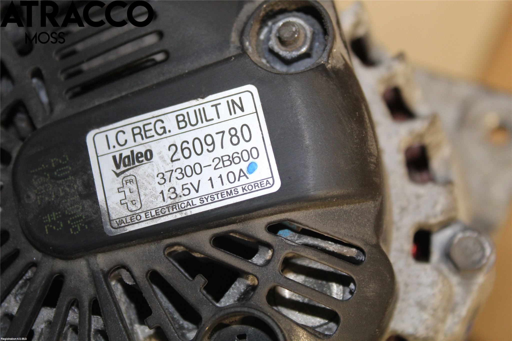 Kia SPORTAGE (SL) 11-15 Generator
