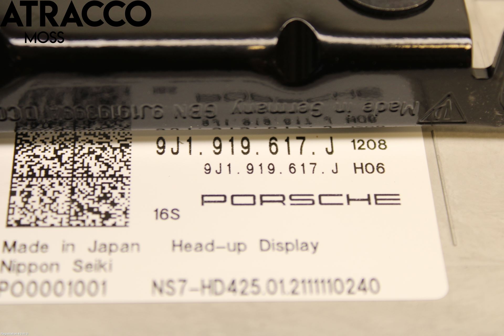 Porsche TAYCAN 20- Instrument Komb
