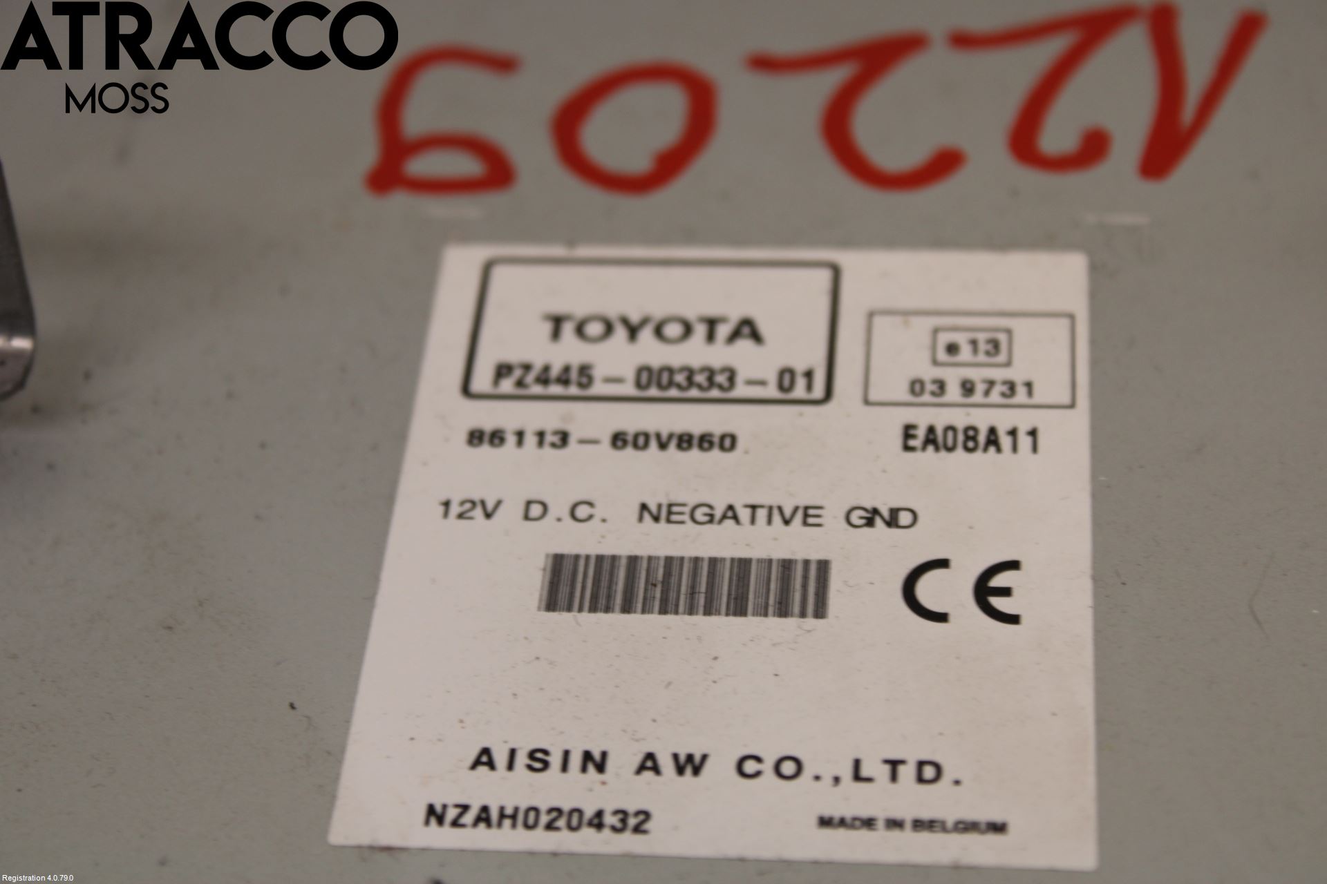 Toyota AVENSIS 09-15 Cd Radio - Multimediapanel