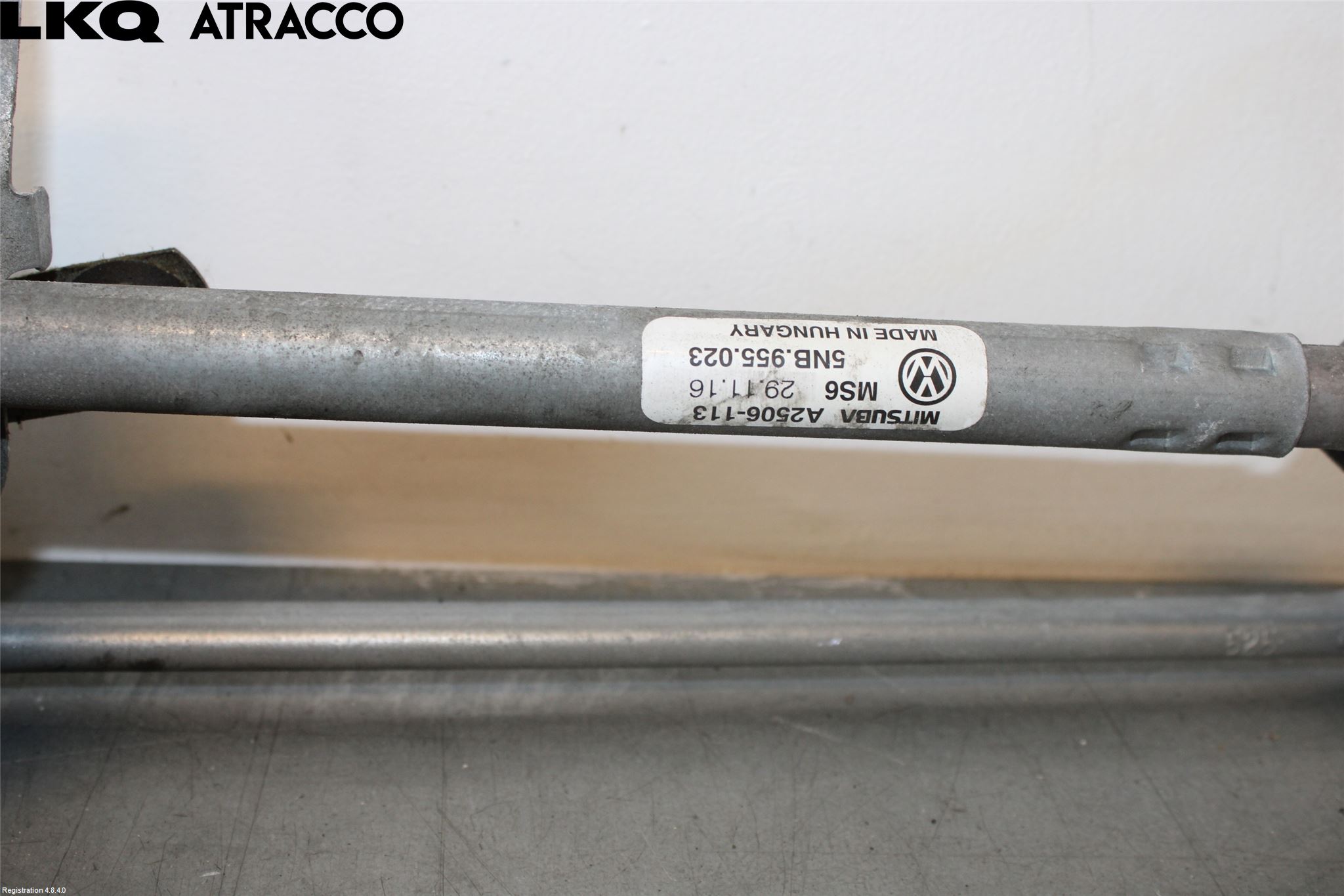Volkswagen VW TIGUAN 16-24 Torkarmotor Vindruta