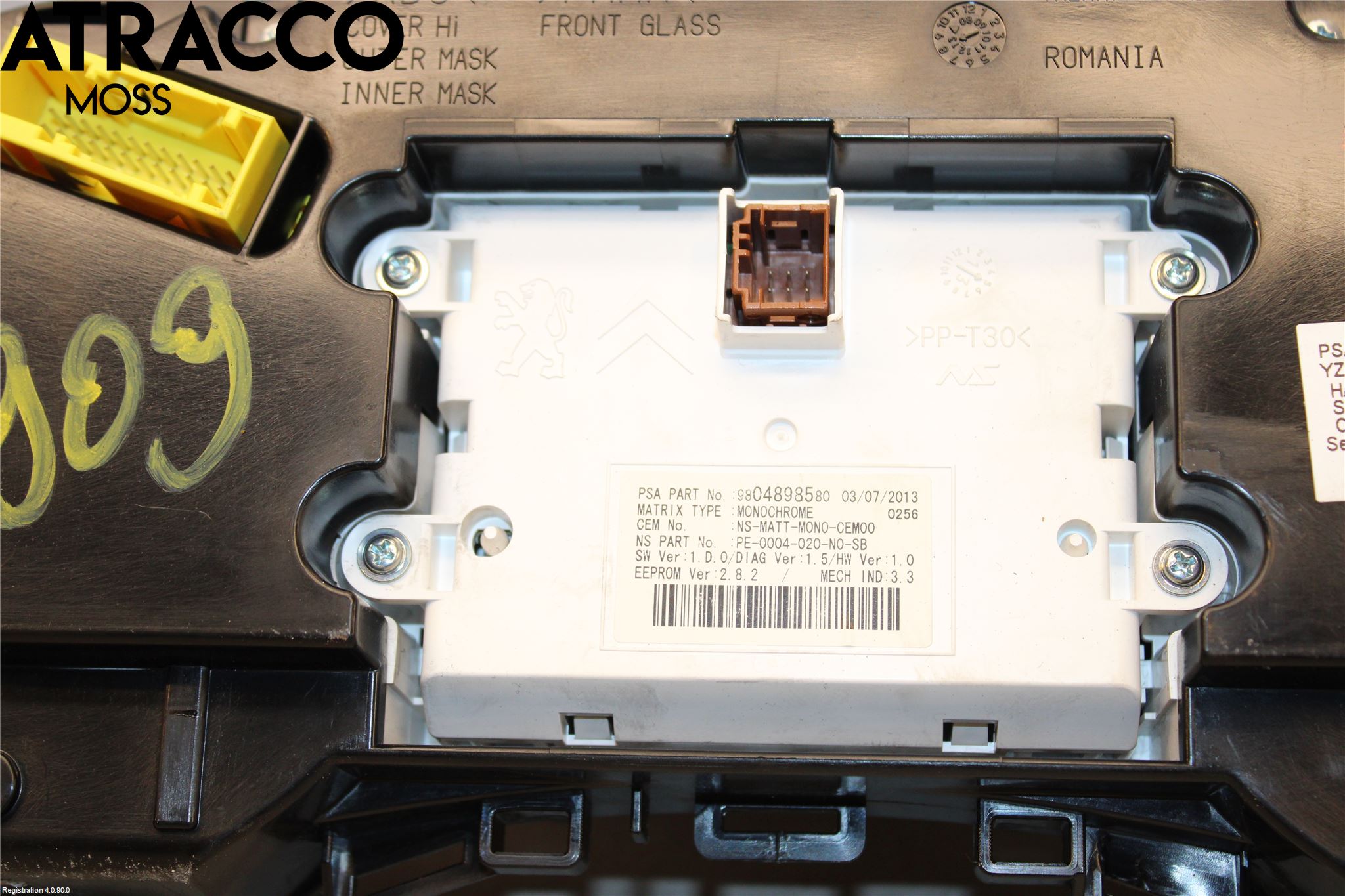 Peugeot 5008 10-16 Instrument Komb