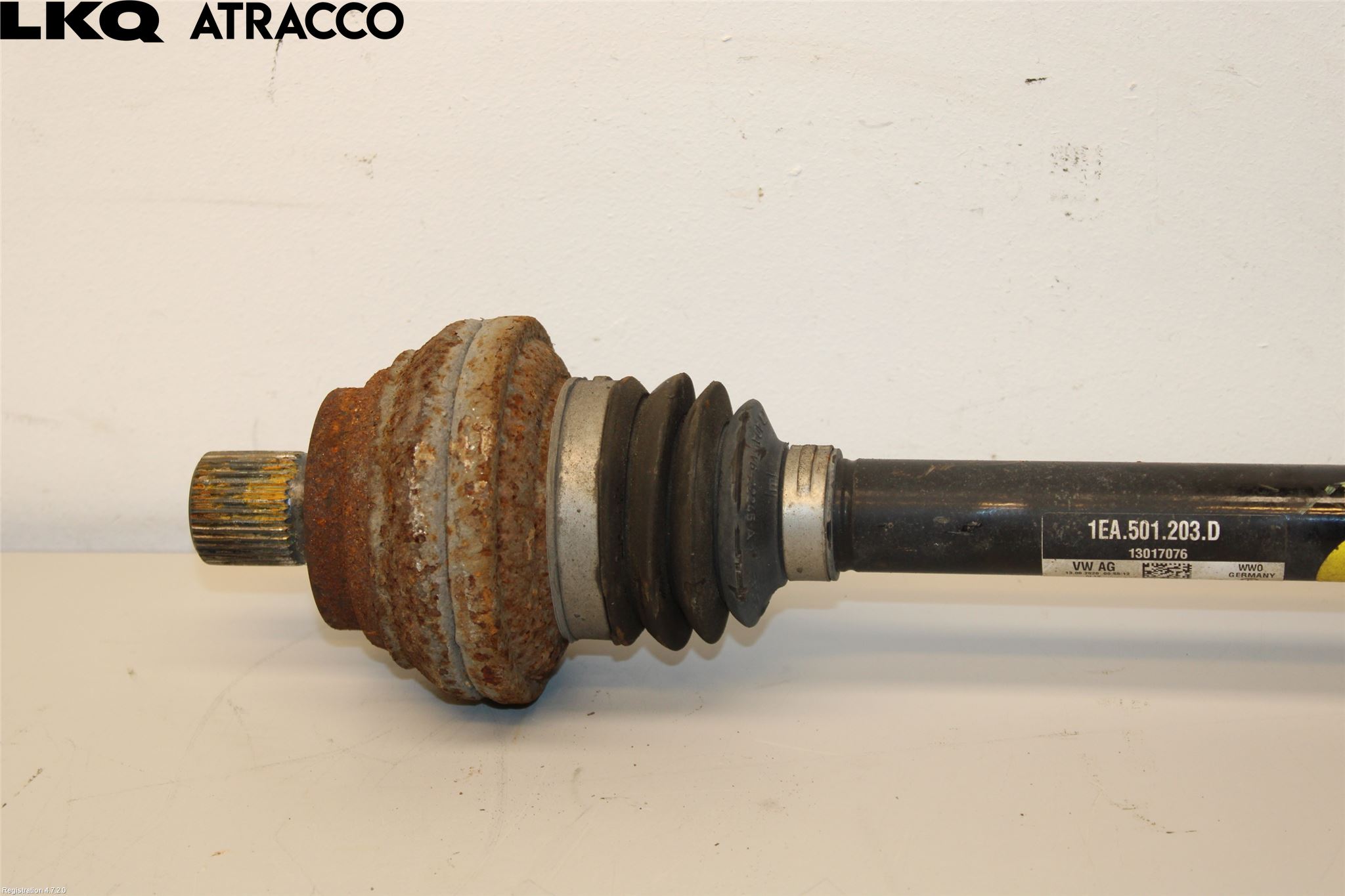 Volkswagen VW ID.3 21- Drivaxel Bak Vänster
