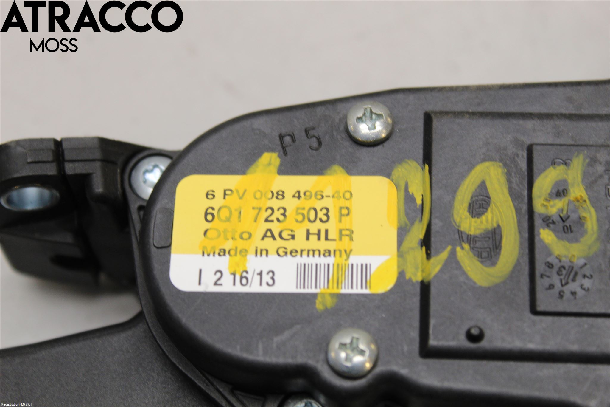 Audi A1/S1 11-18 Gaspedal