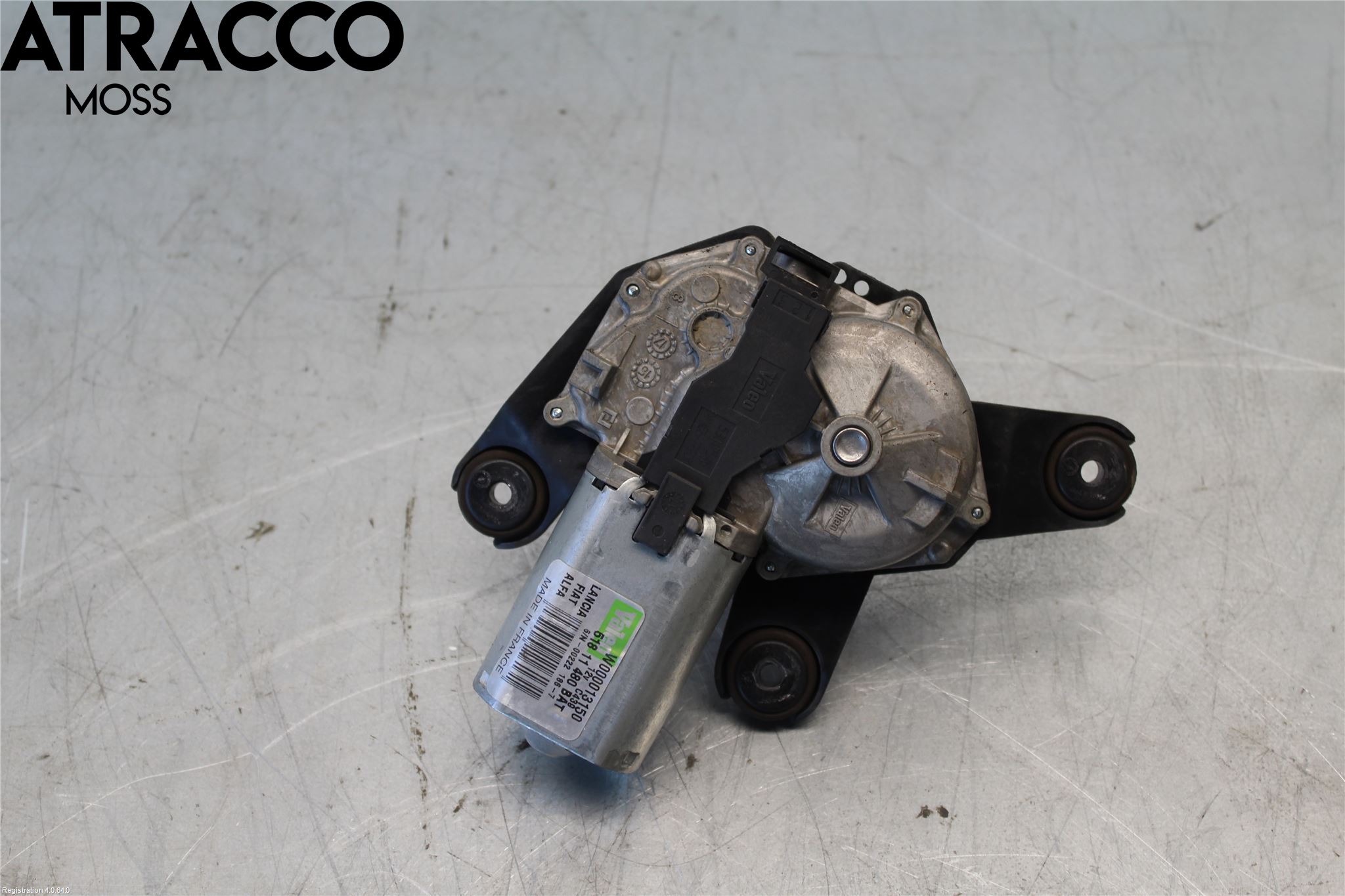 Fiat DOBLO CARGO Torkarmotor Baklucka