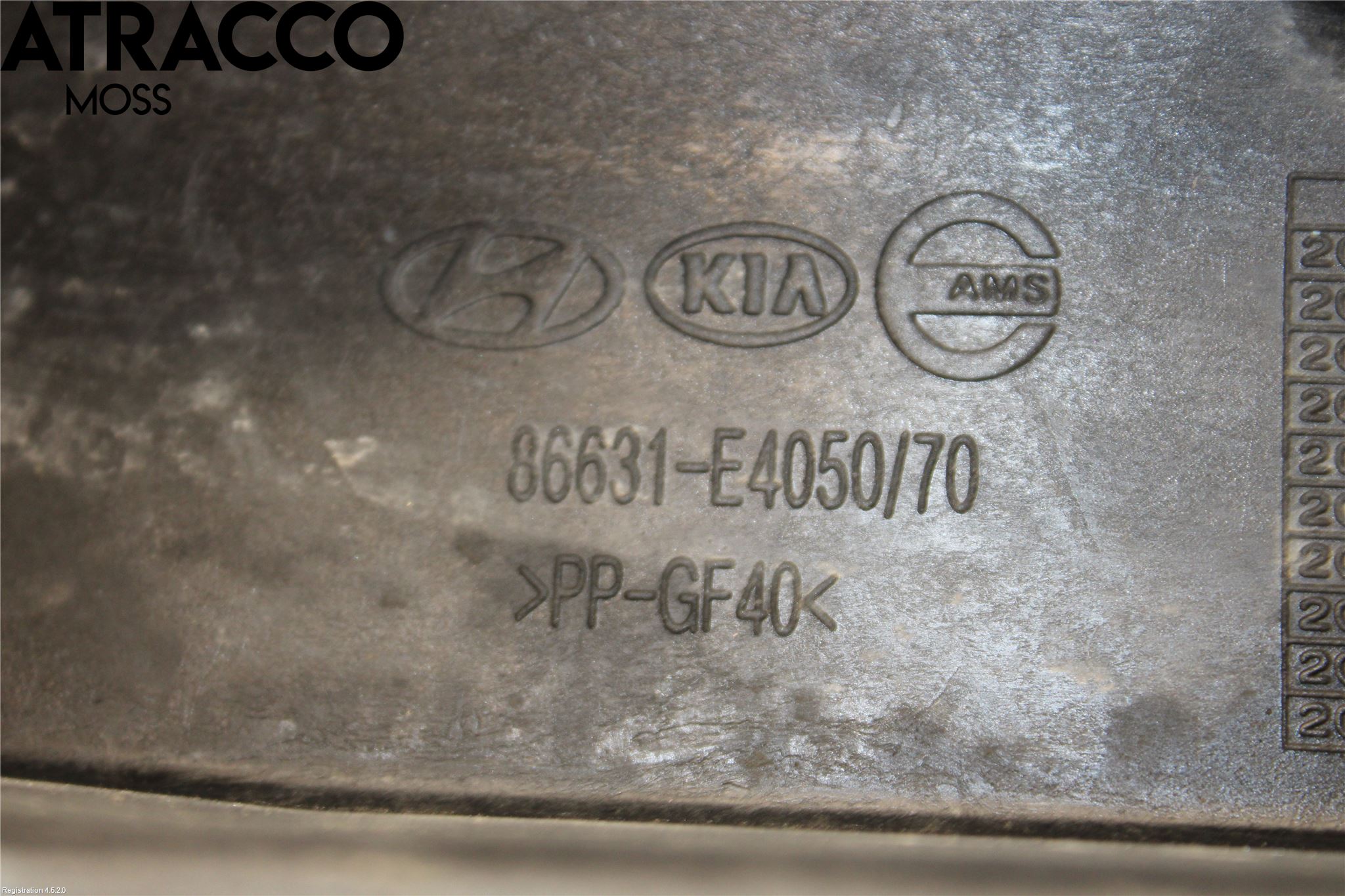 Kia SOUL 09- Stötfångarbalk Bak