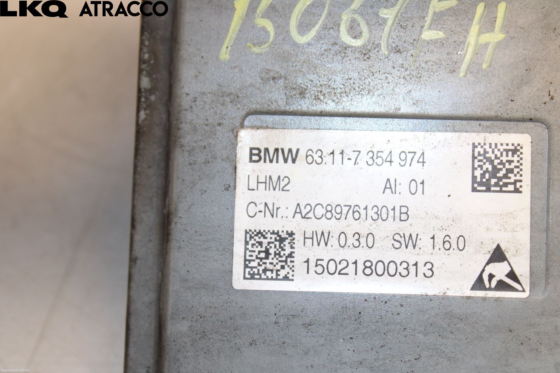BMW 3 E90/91 SED/TOU 05-12 Styrenhet Strålkastare